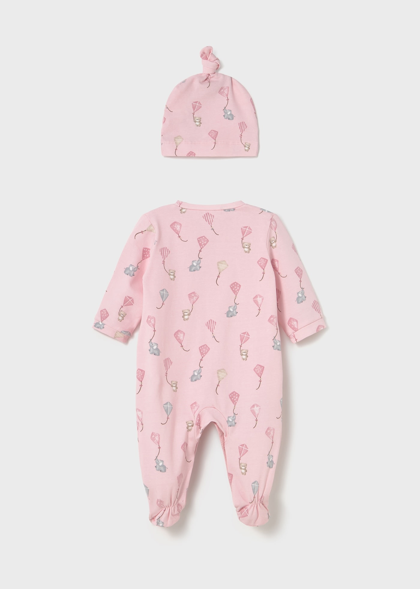 Newborn One-Piece with Hat