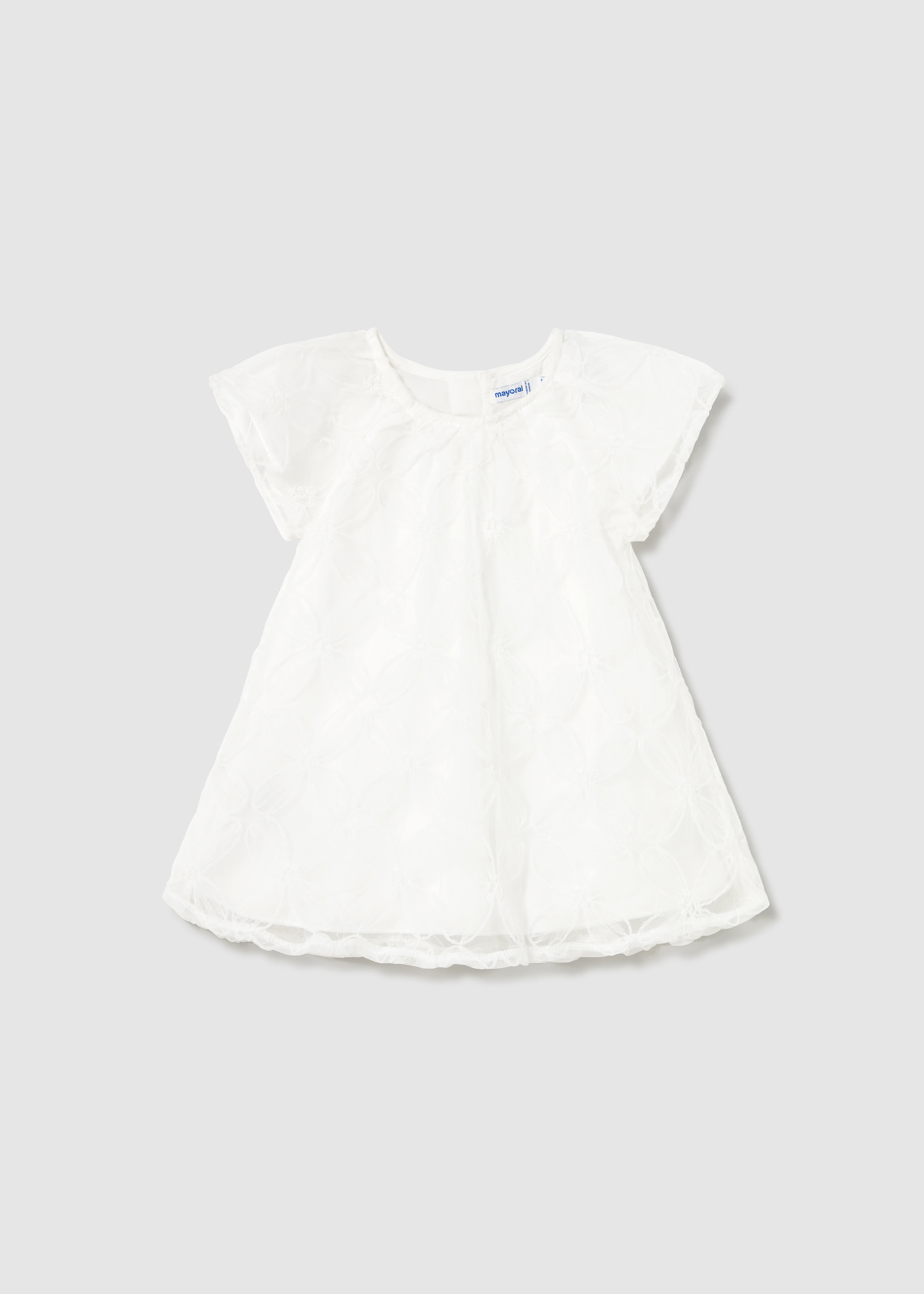 Robe en tulle brodé bébé