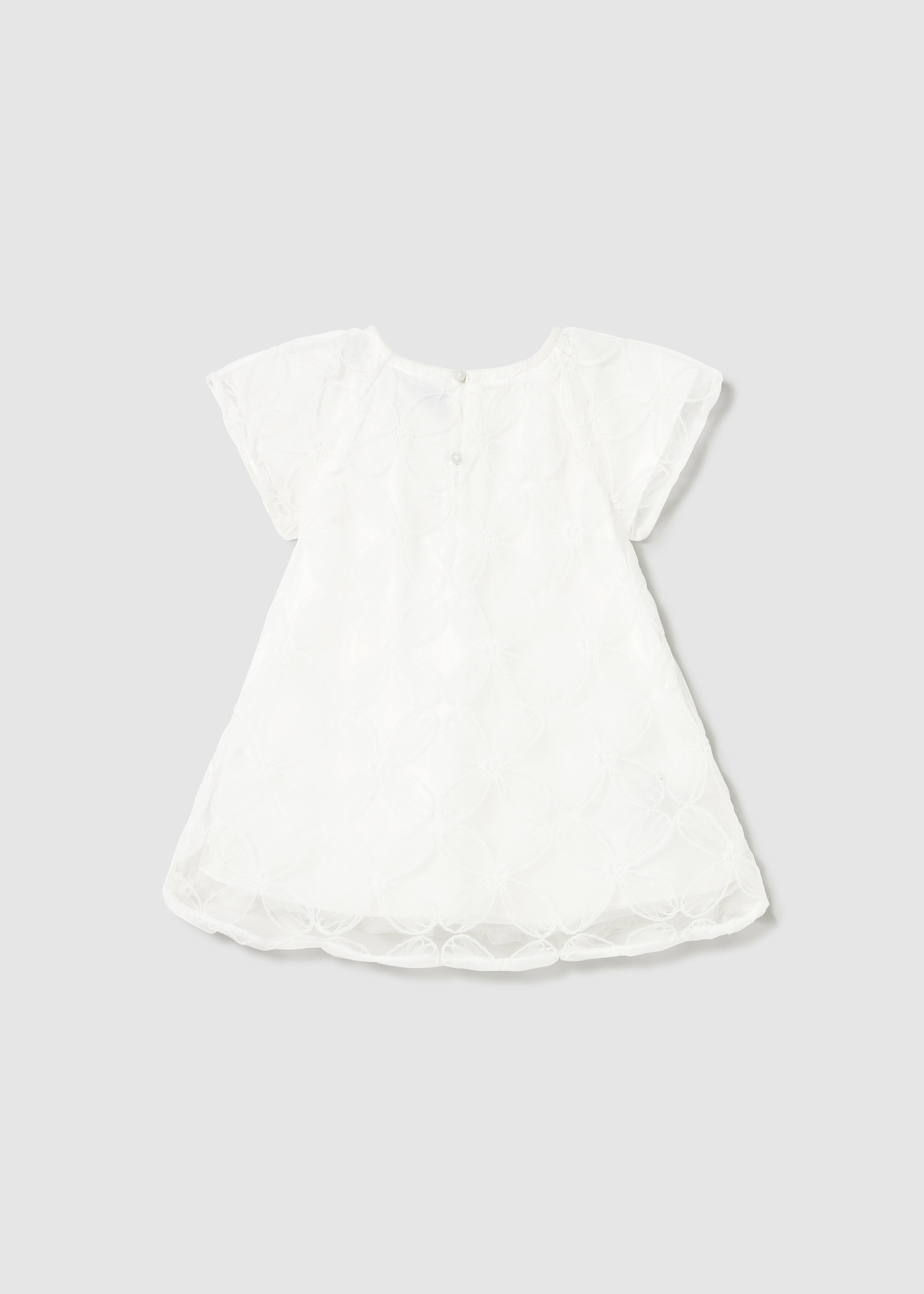 Robe en tulle brodé bébé