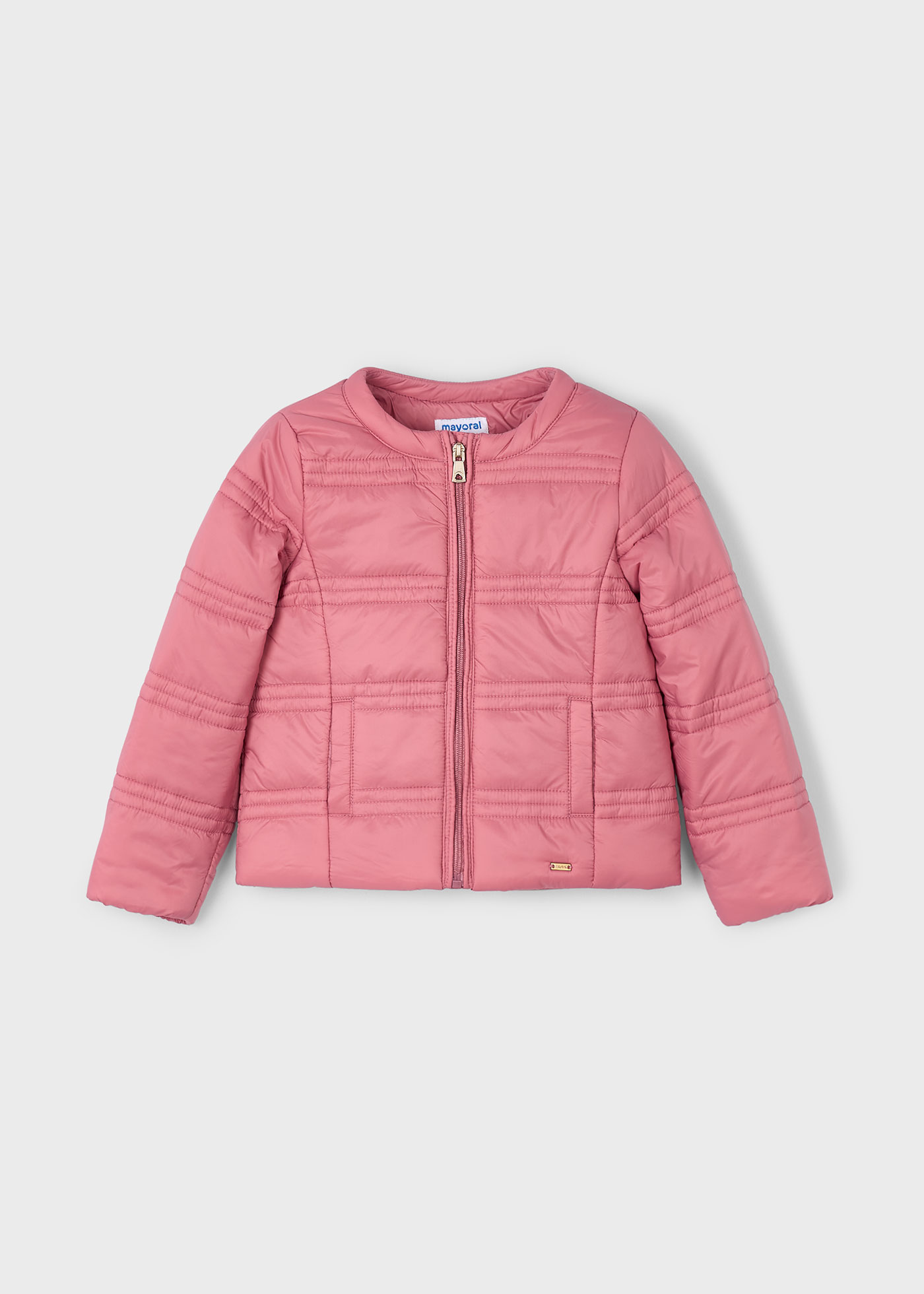 Parka acolchoada leve menina