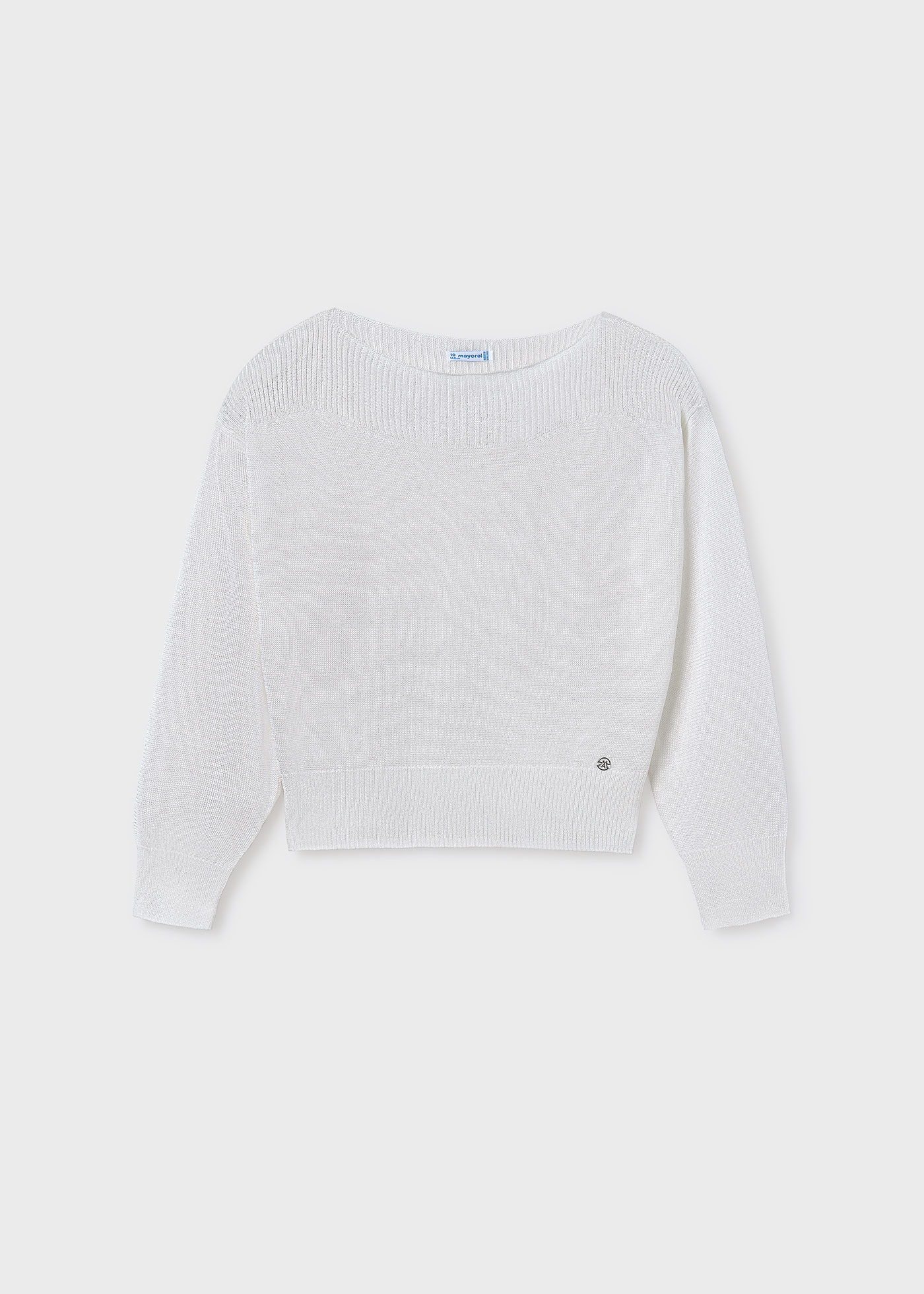 Sweter w prążki dla dziewczynki