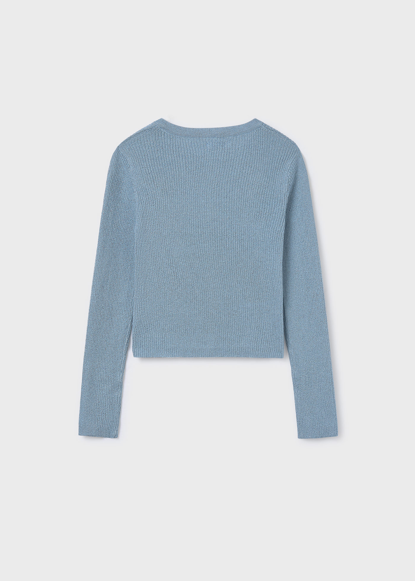 Cardigan tricot costine ragazza