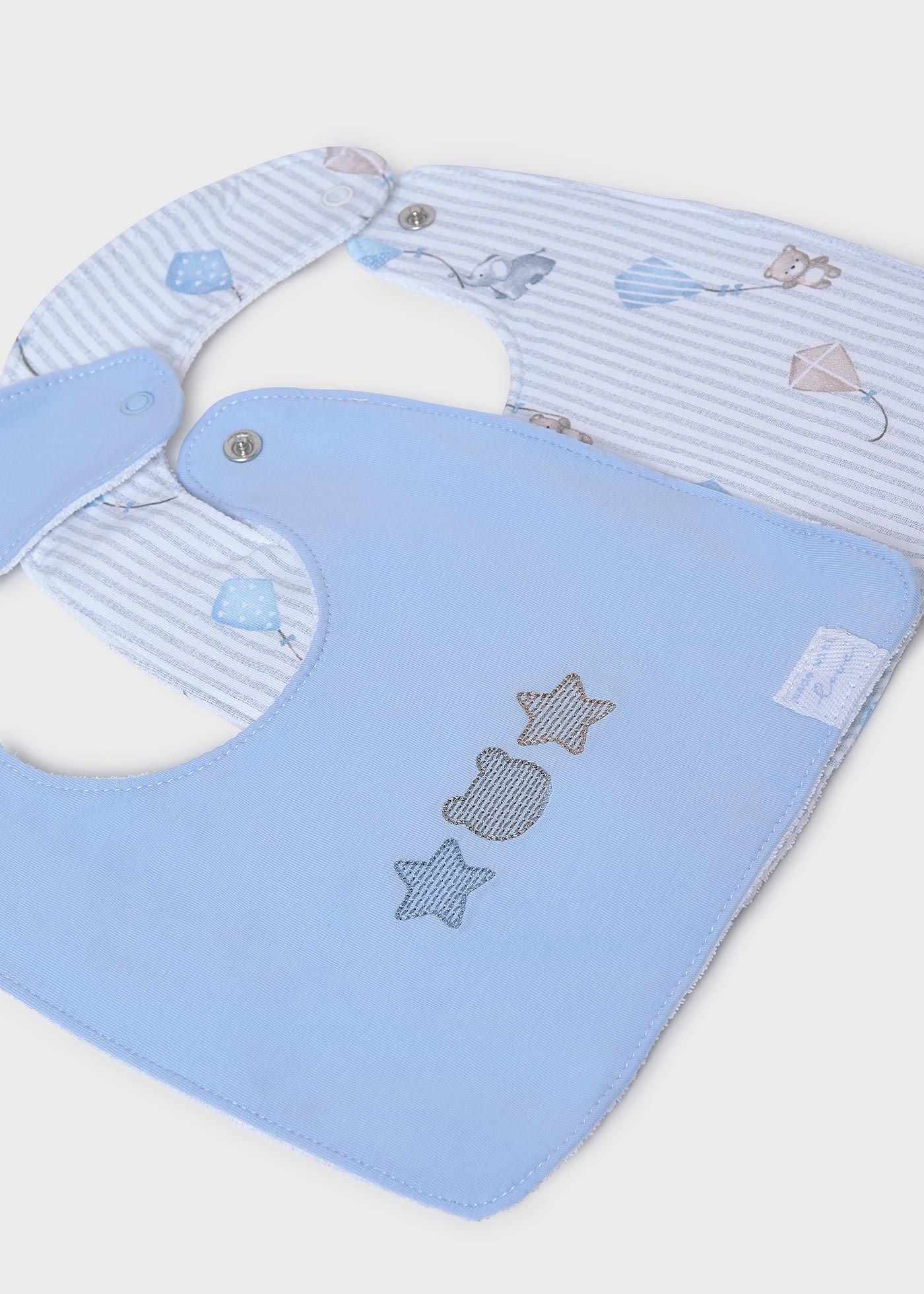 Set 2 bavetici impermeabile bebe