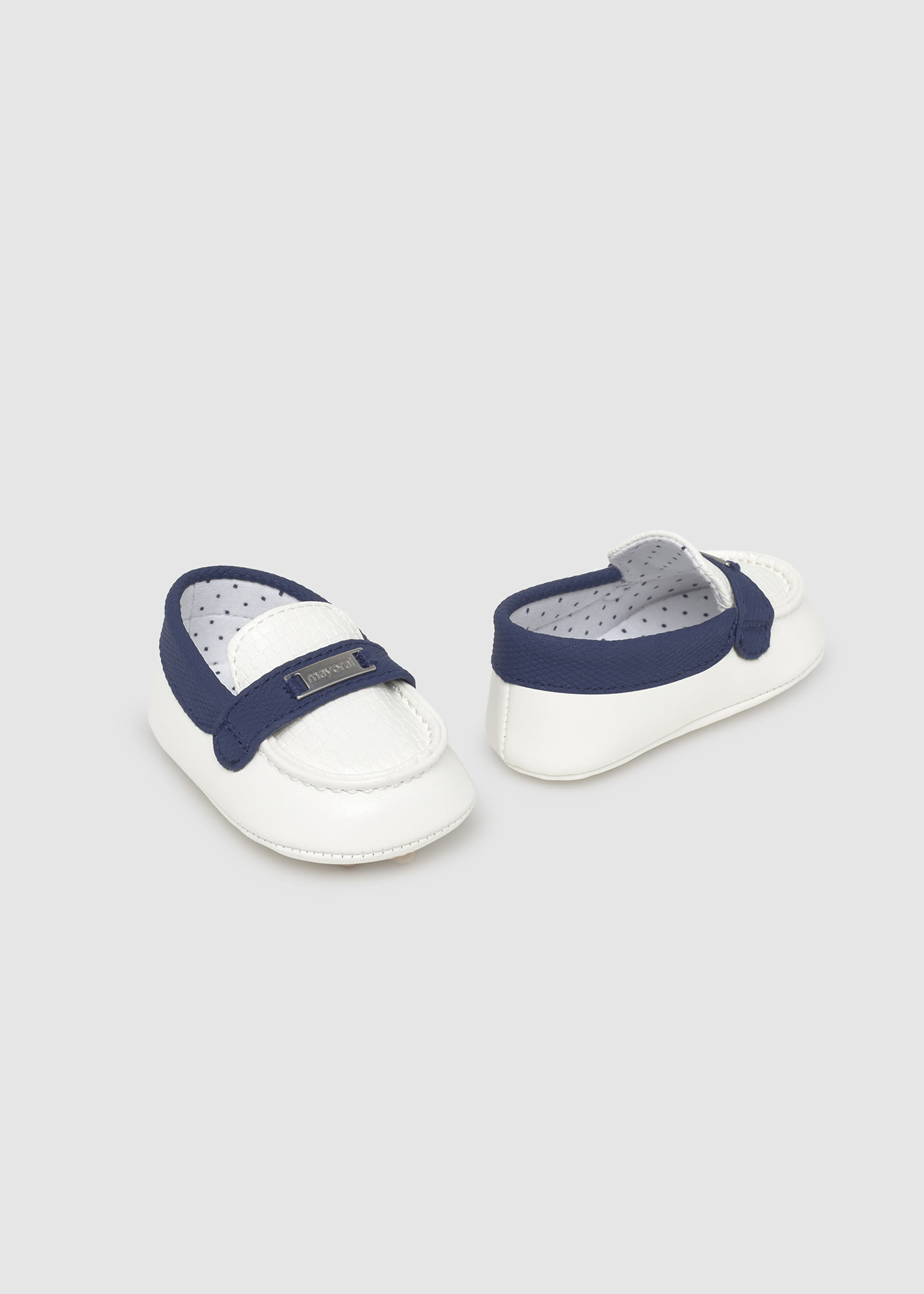 Newborn boy moccasins