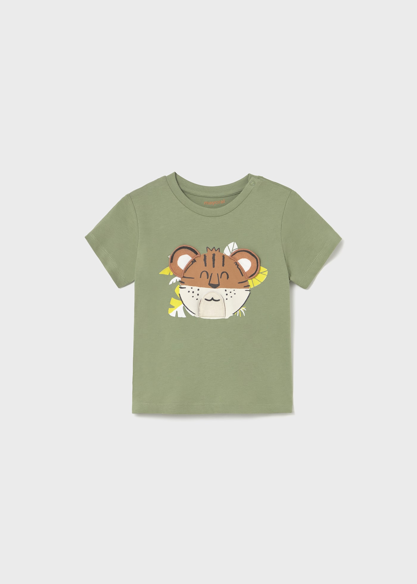 T-shirt interactif tigre bébé