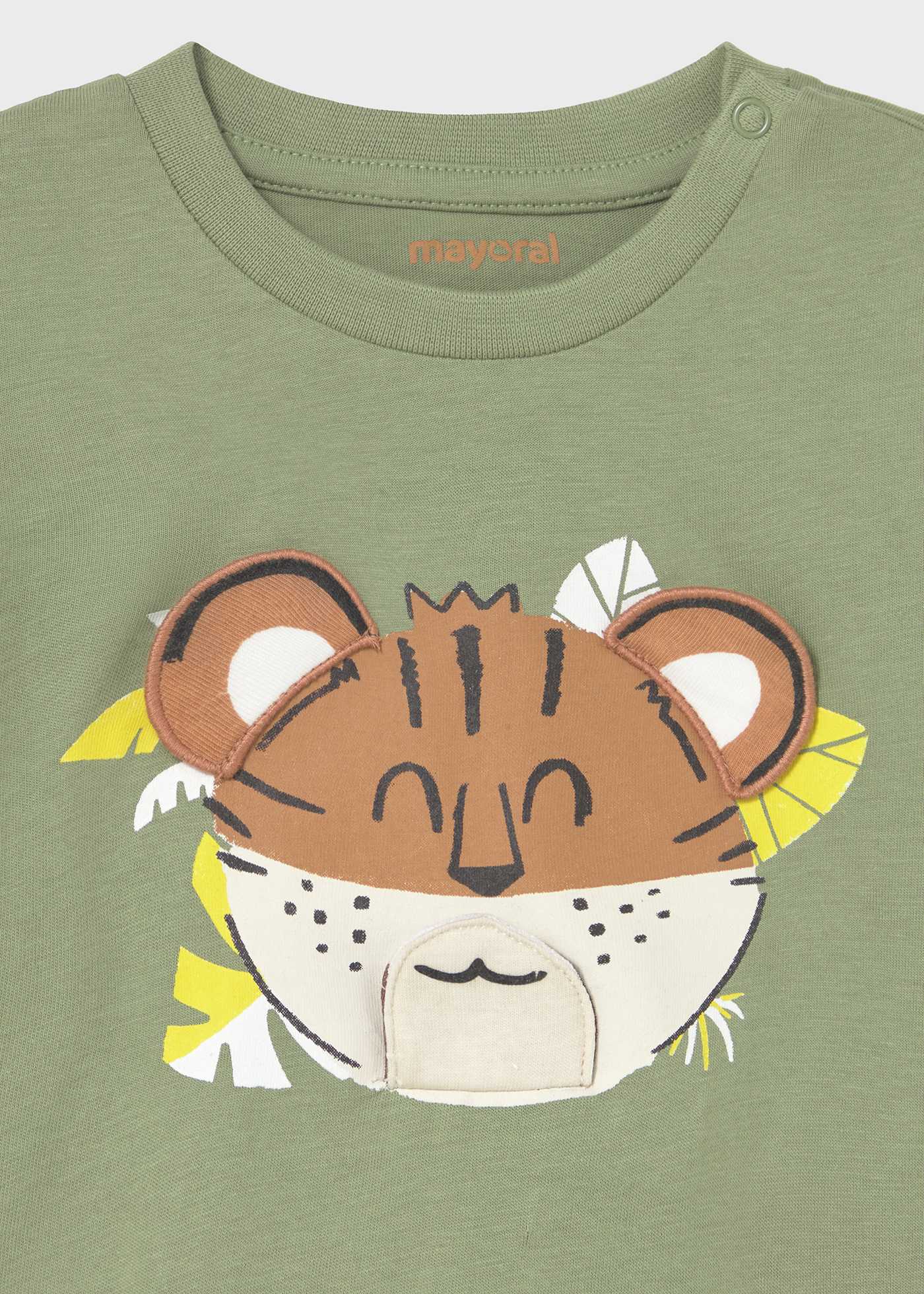 T-shirt interactif tigre bébé