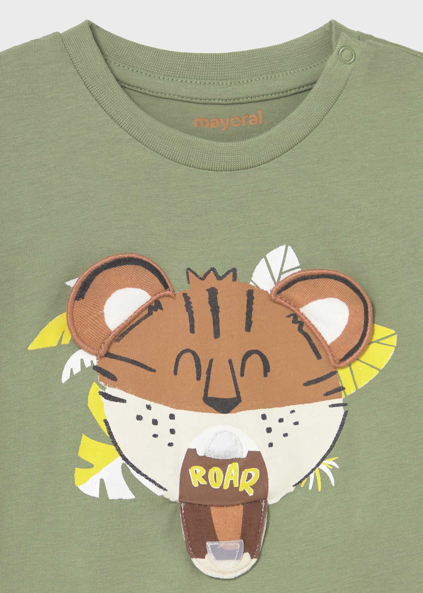 Maglietta interattiva tigre neonato