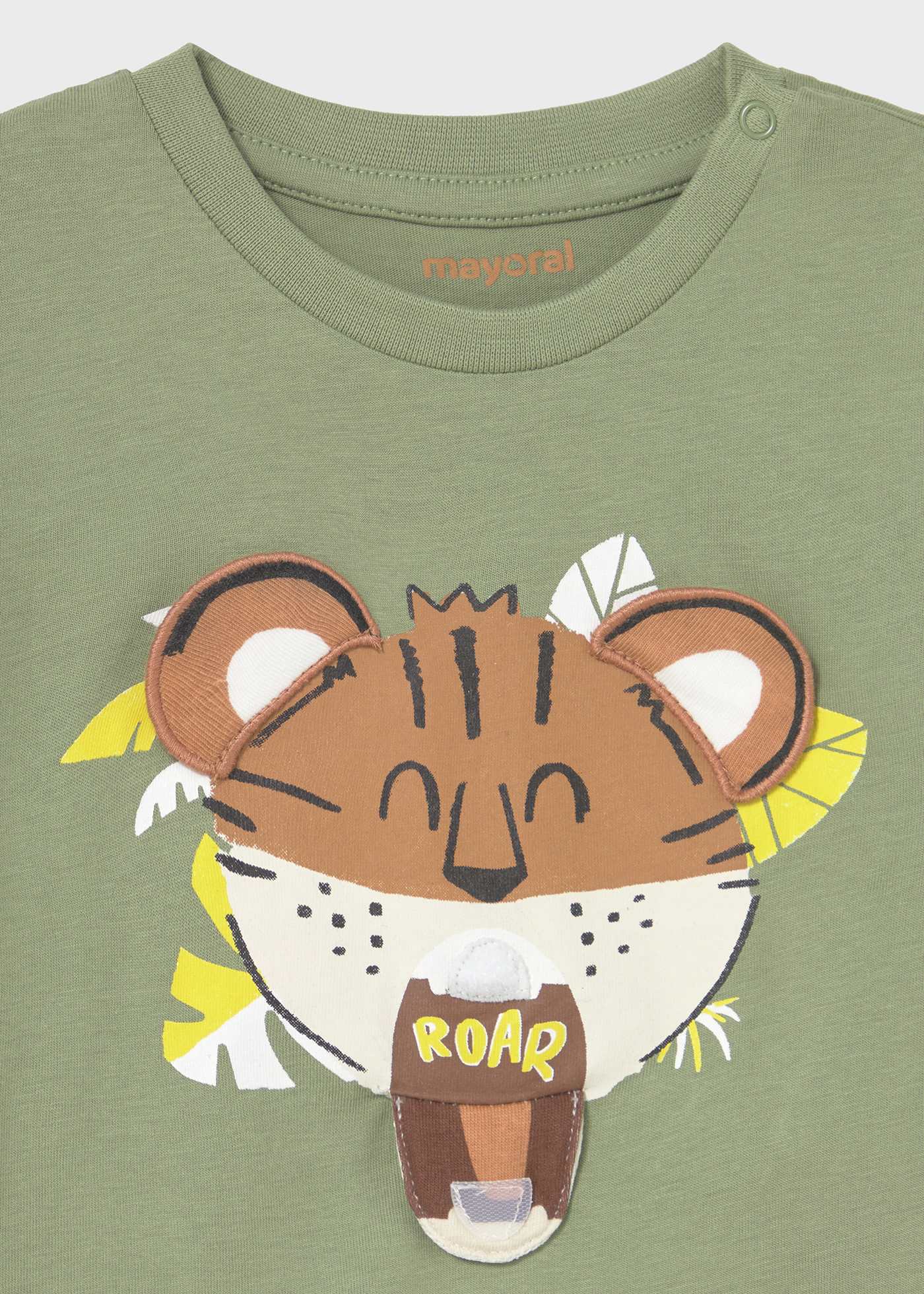 T-shirt interactif tigre bébé