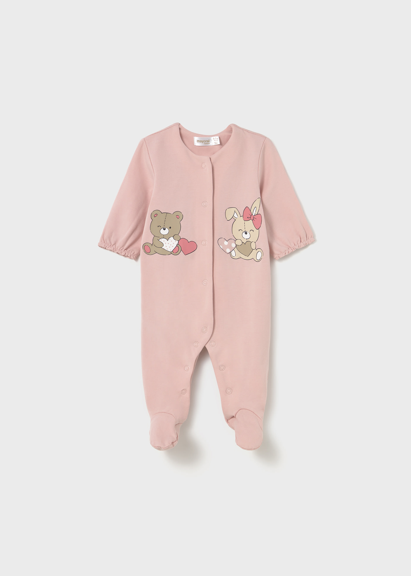 Newborn girl set of 2 rompers