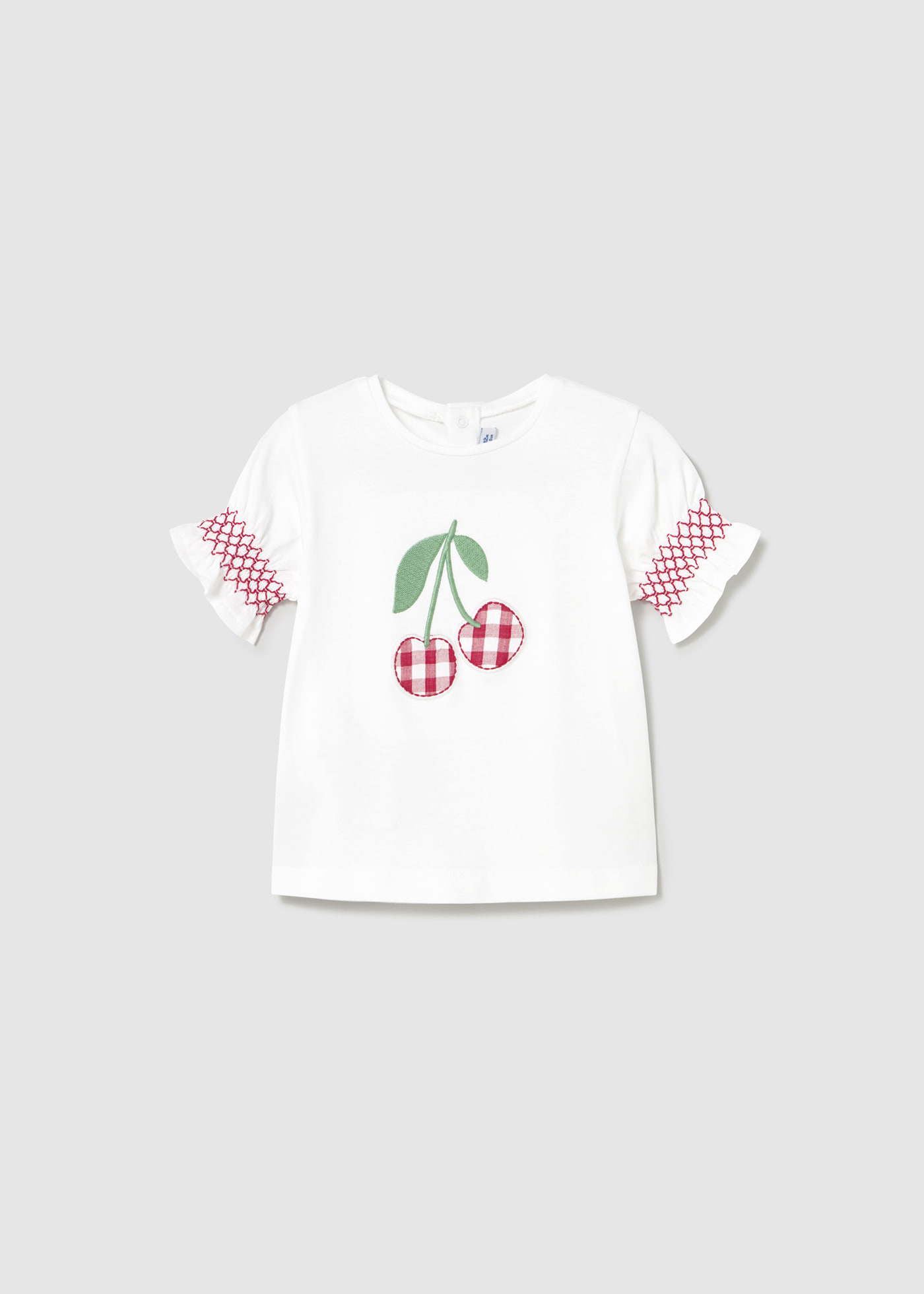 Tricou aplicatie cirese bebe