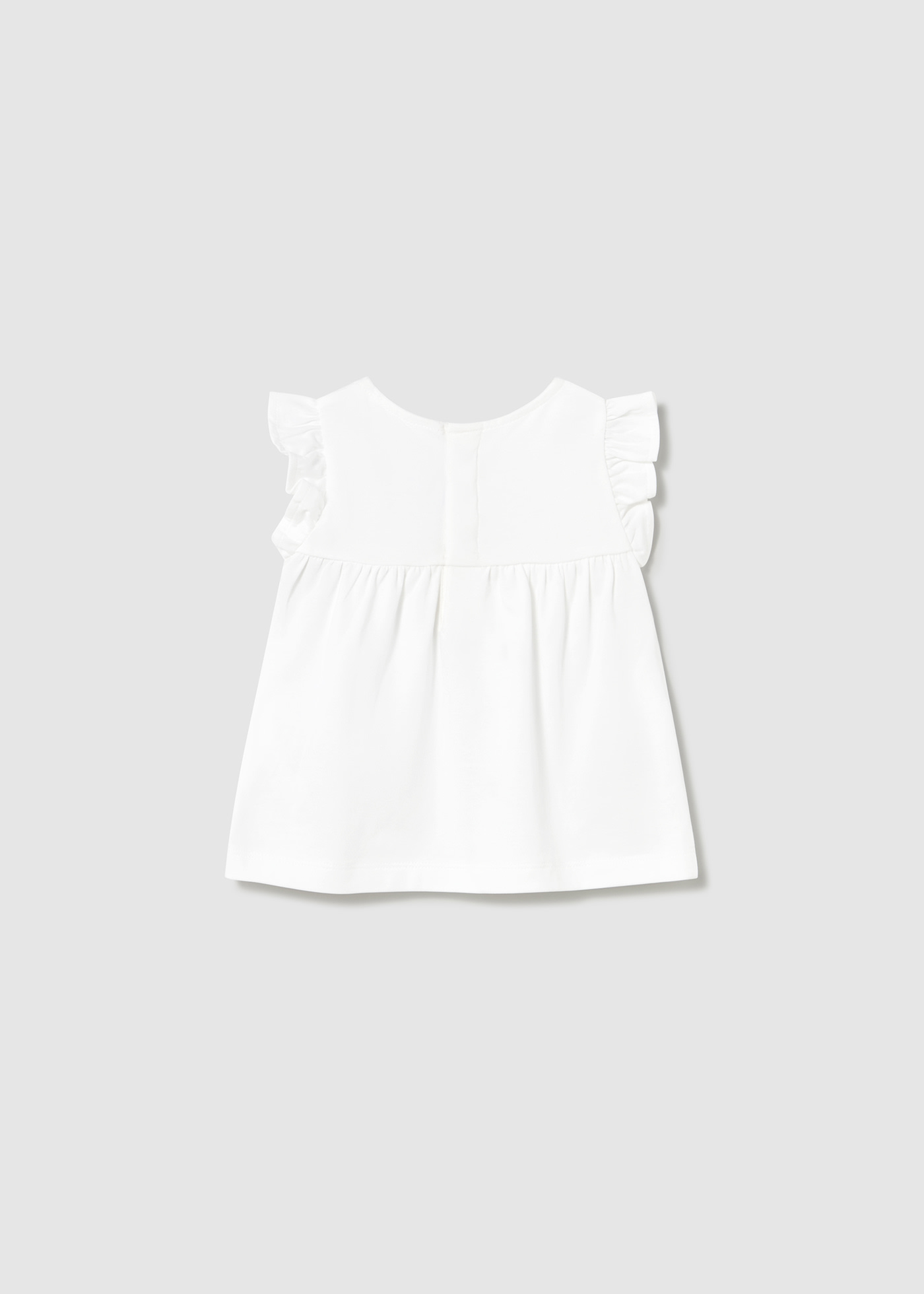 Blusa ricamata neonato
