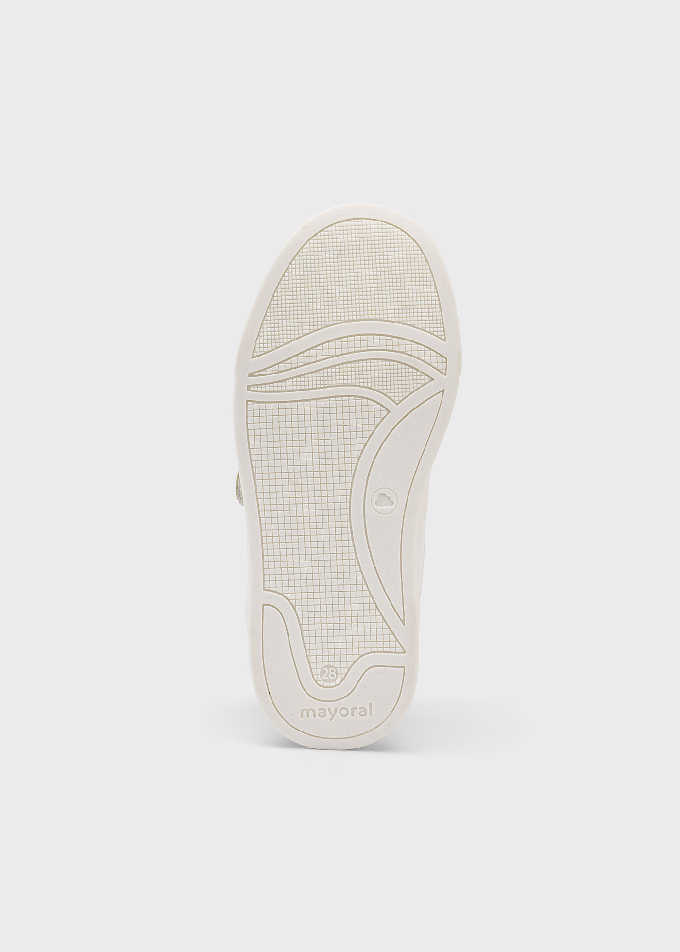 Scarpe sportive fiocco pelle bambina