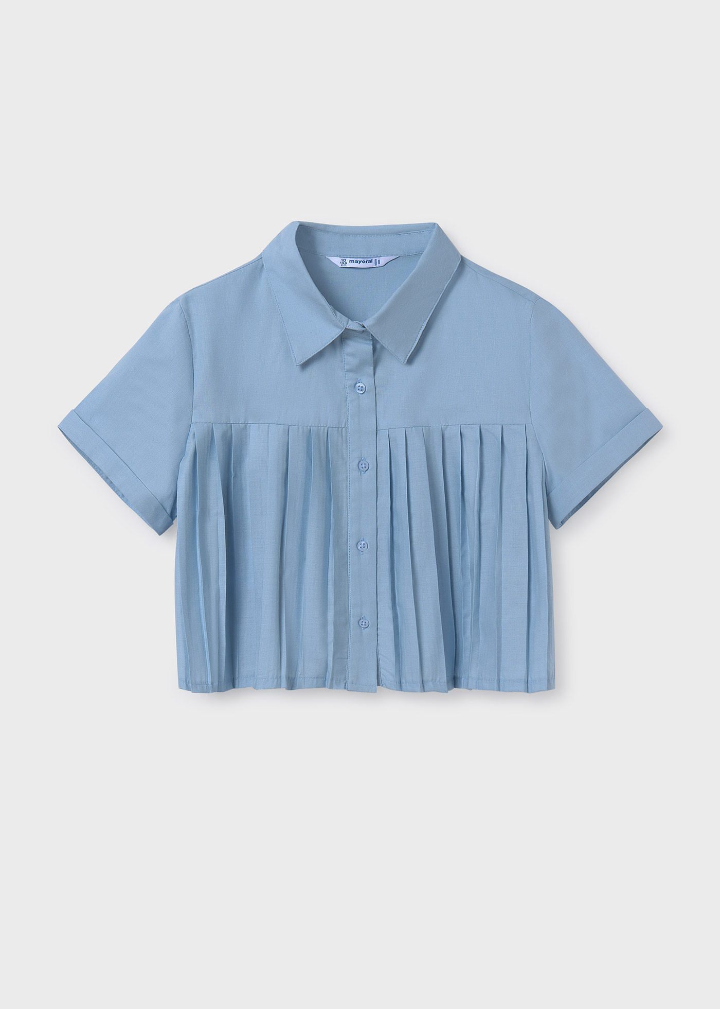 Blouse plissée fille