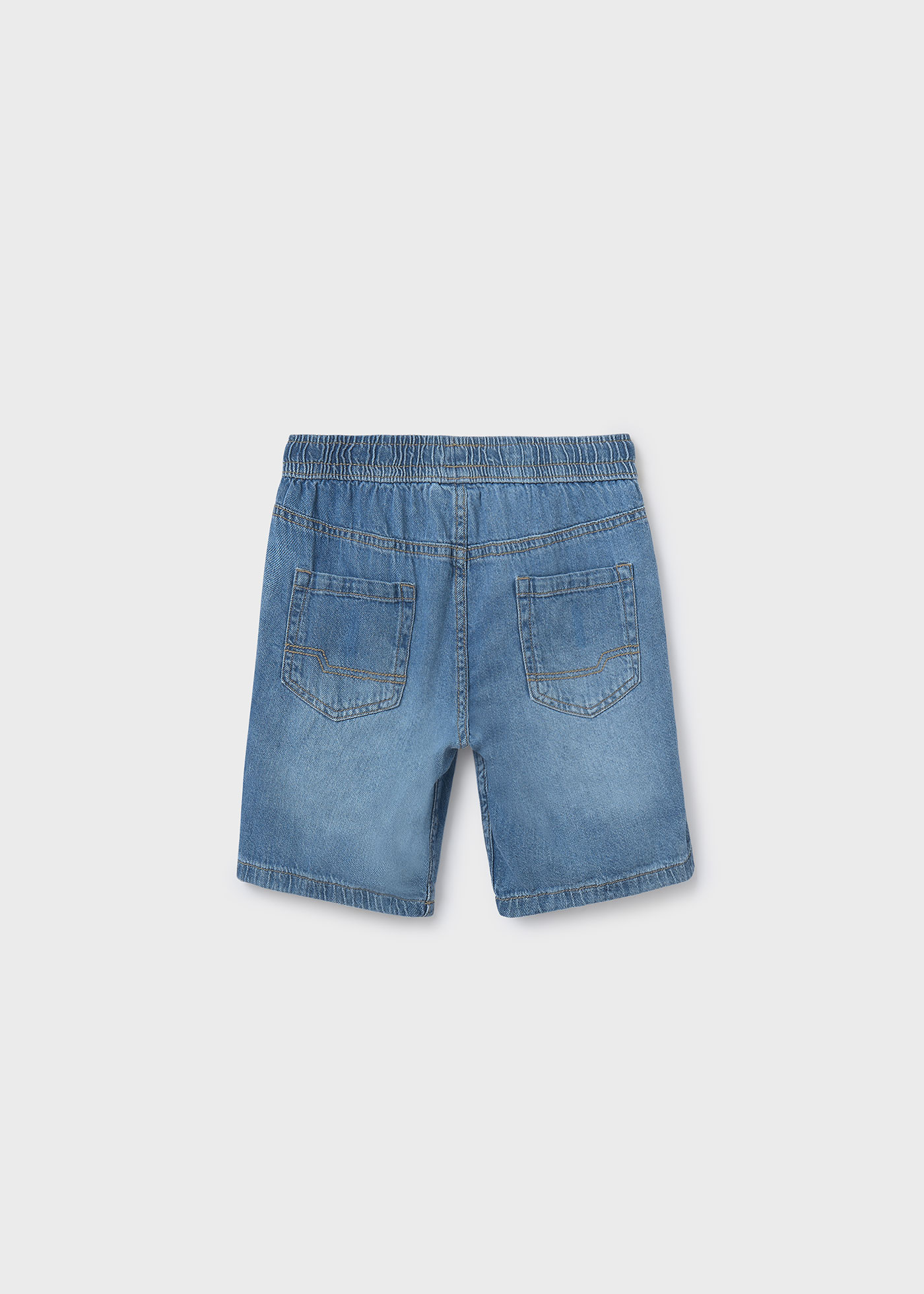 Bermuda déchiré en denim garçon