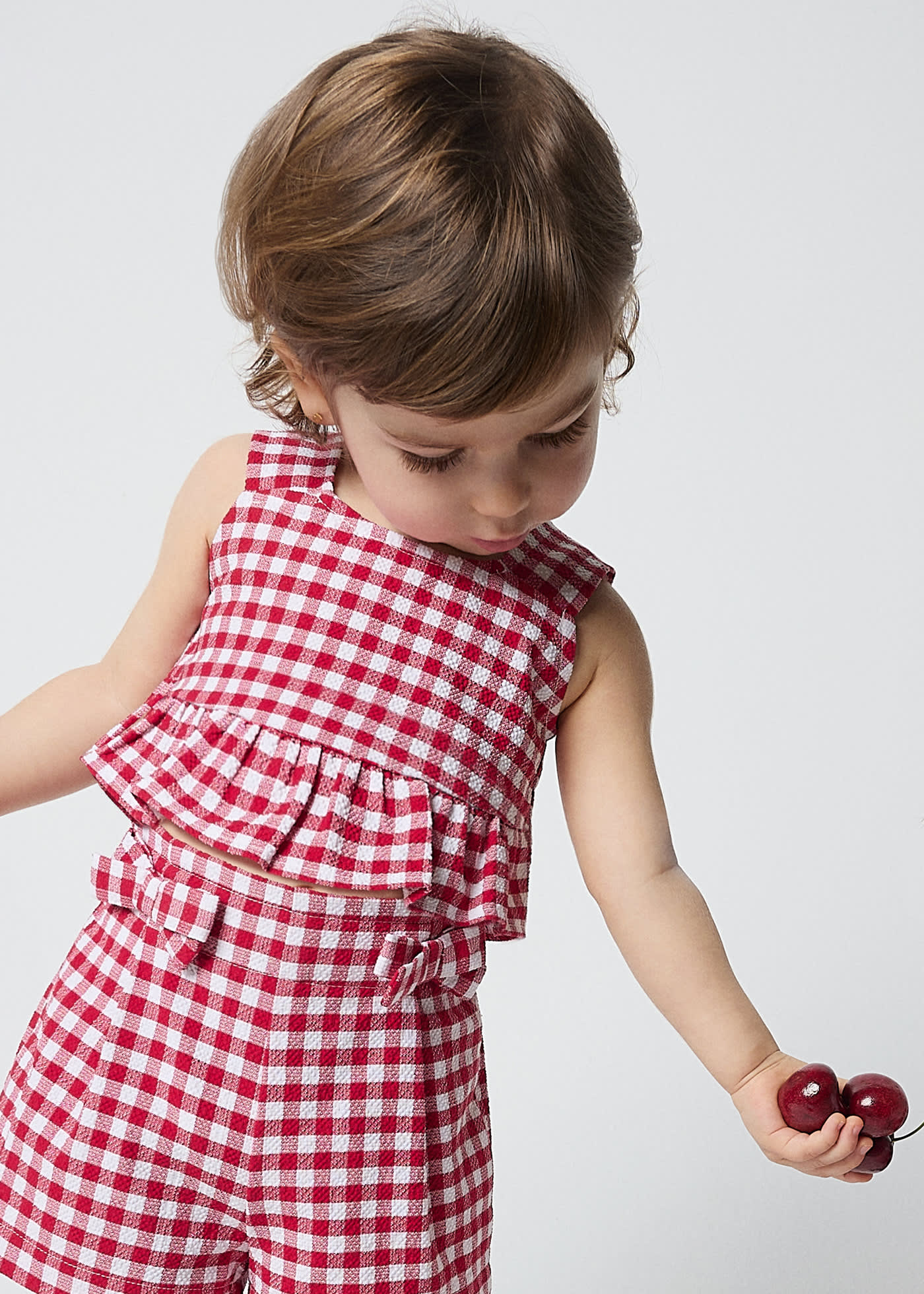 Blusa vichy neonata