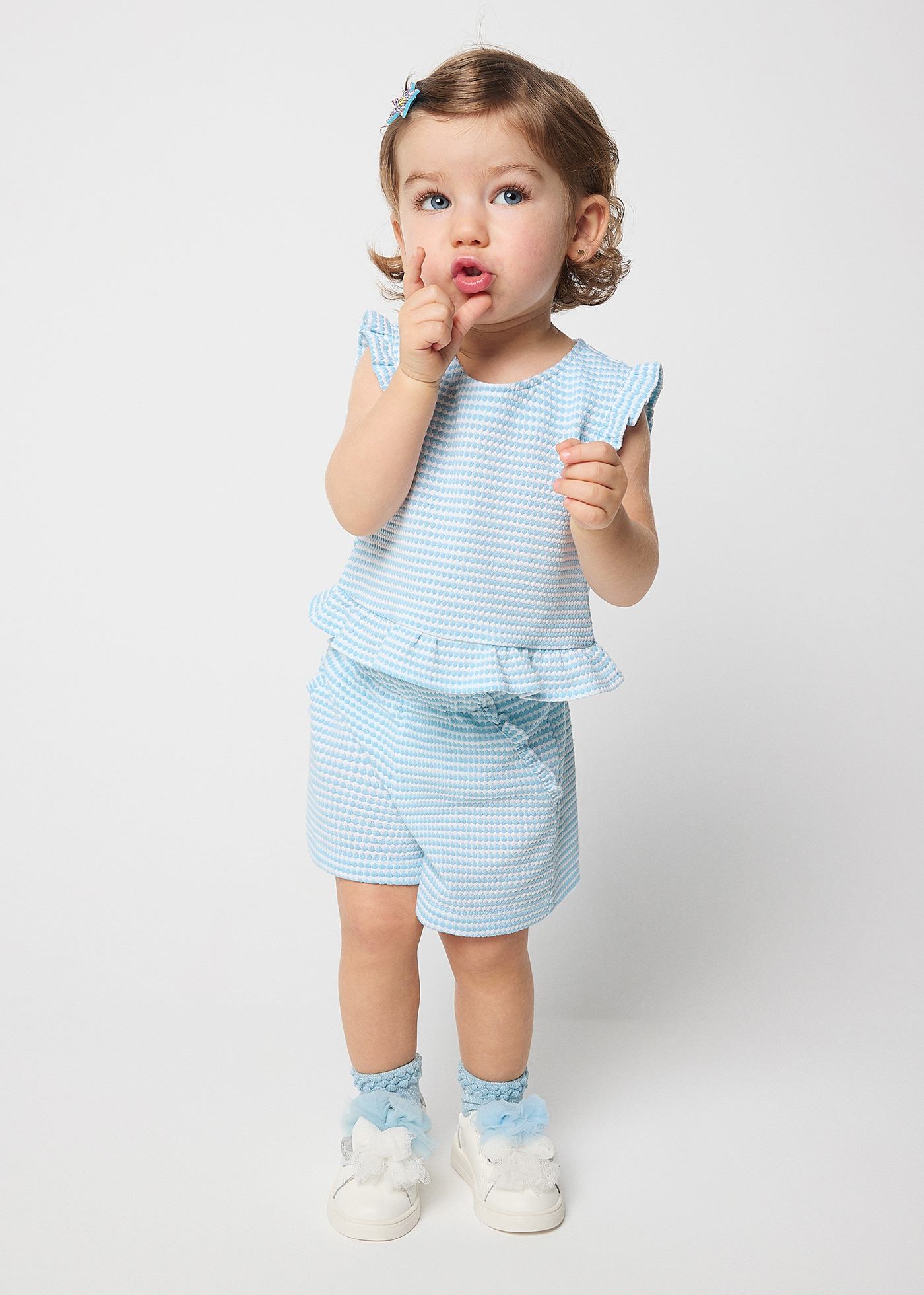 Baby top and shorts set