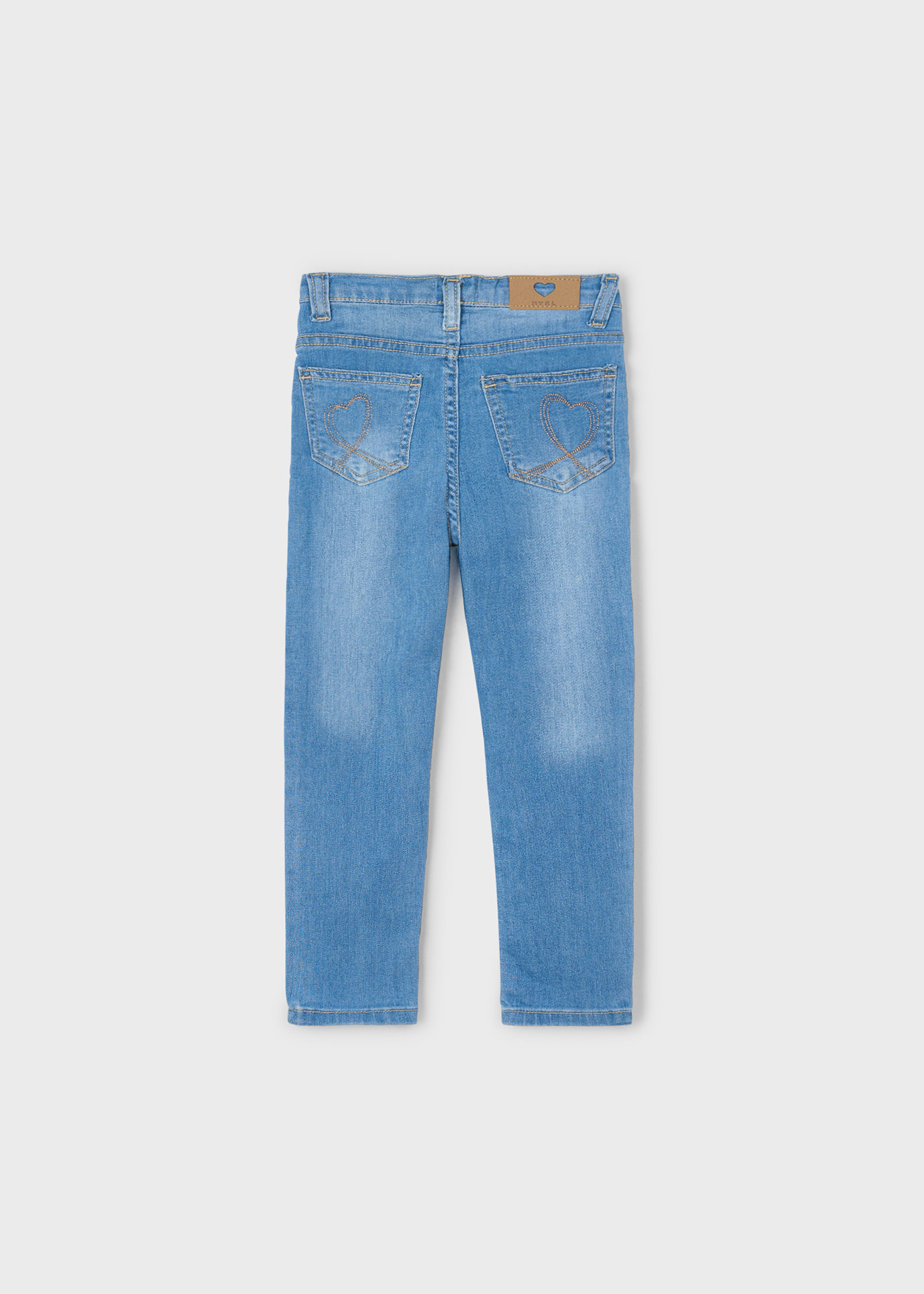 Jeanshose straight basic Teenager Jungen