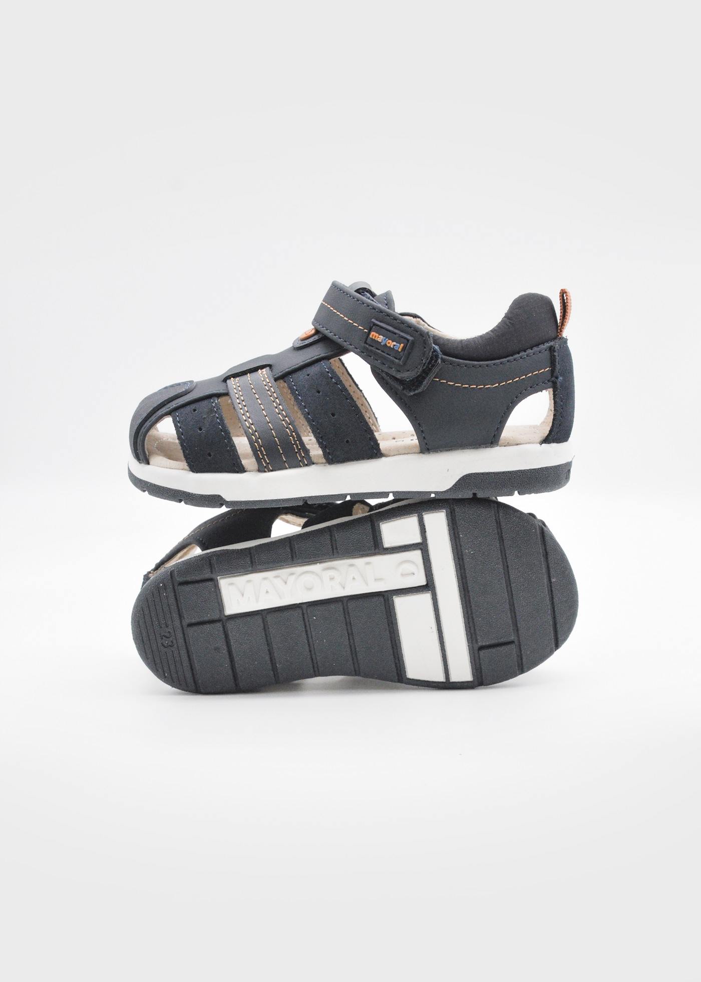 Sandali ragnetto pelle neonato