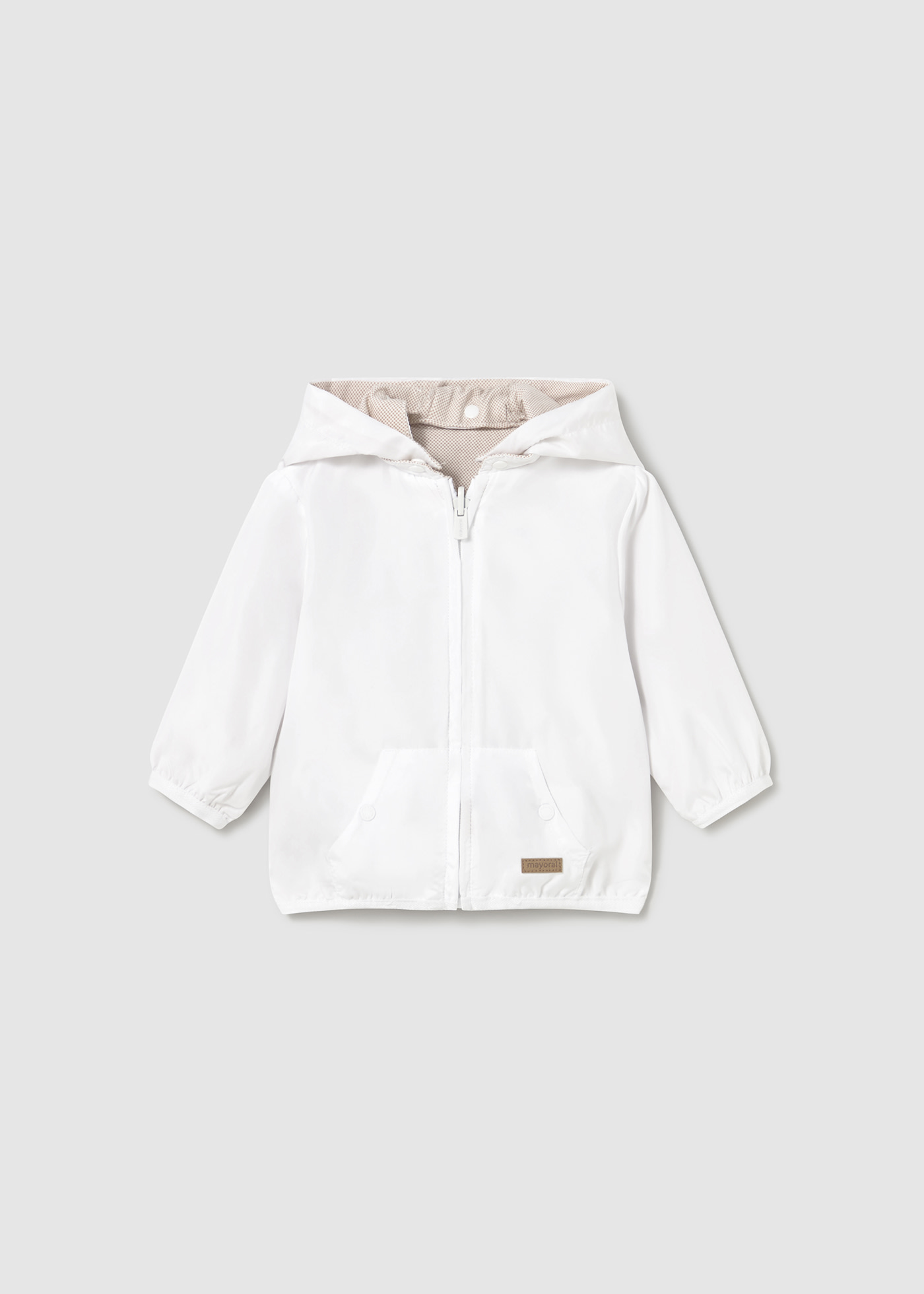 Newborn boy reversible windbreaker