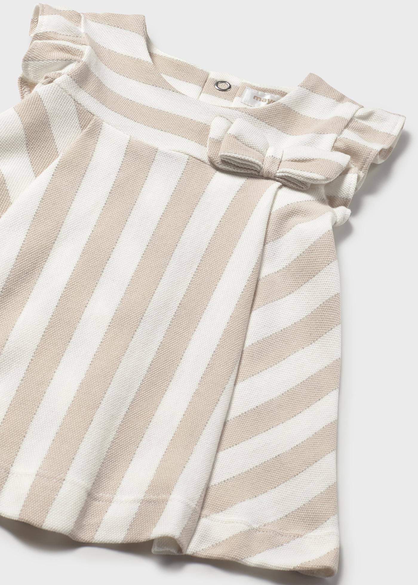 Vestido riscas recém nascida