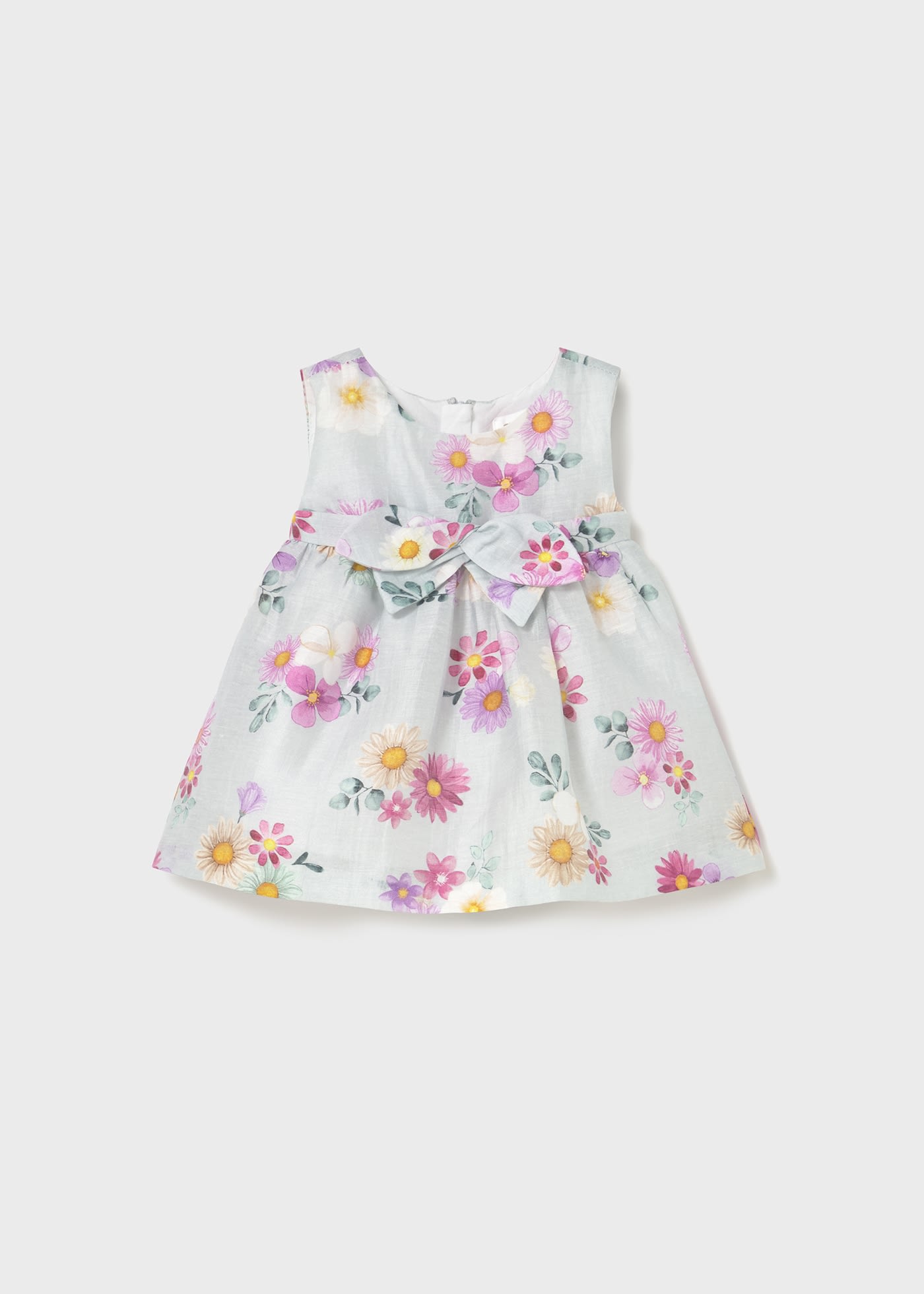 Newborn girl floral dress