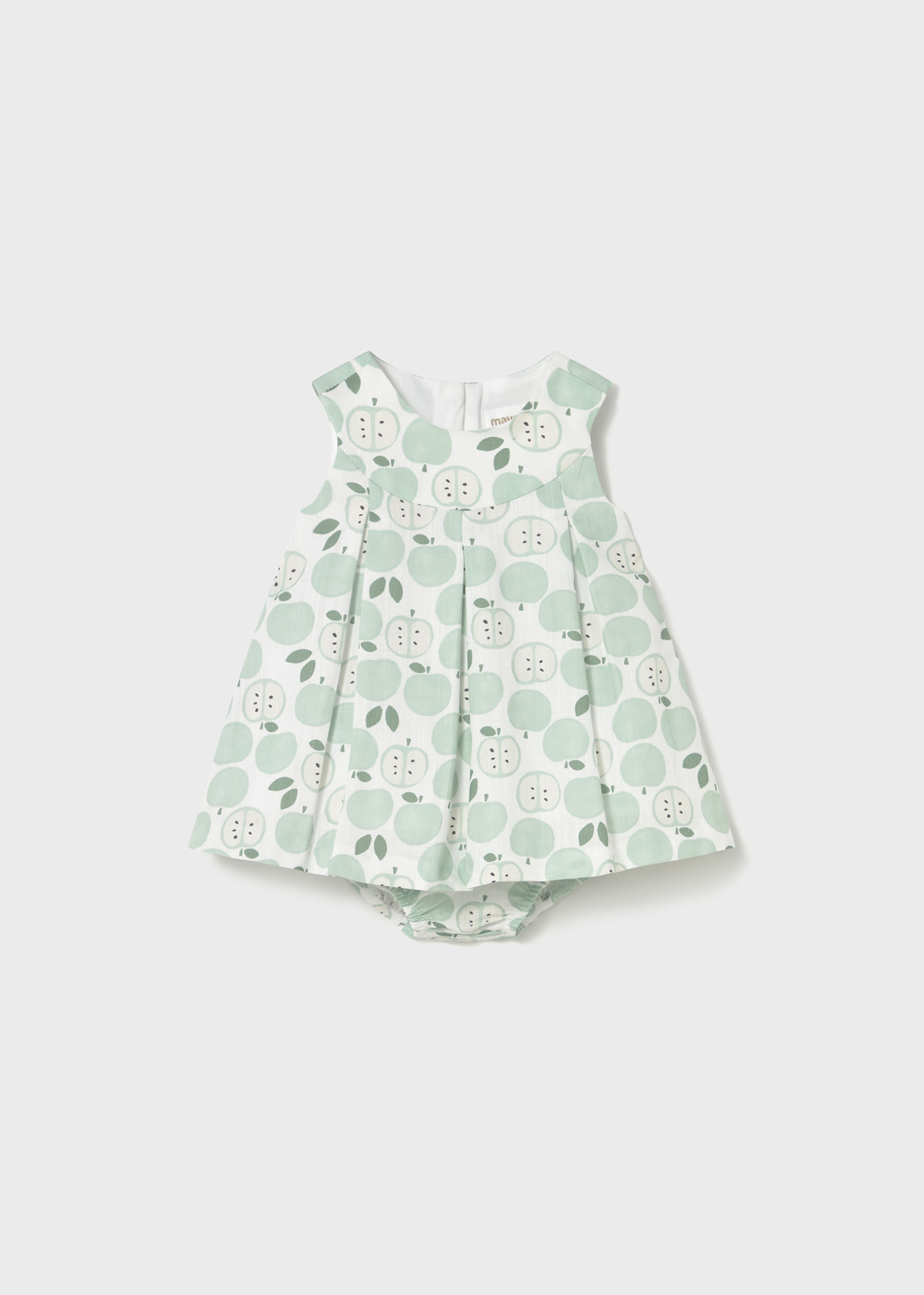 Vestito con copri pannolino neonata