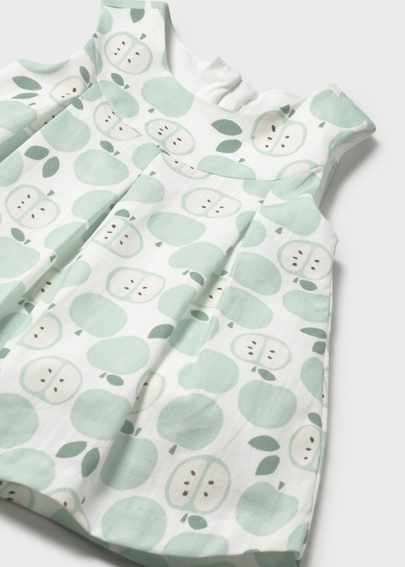 Vestito con copri pannolino neonata