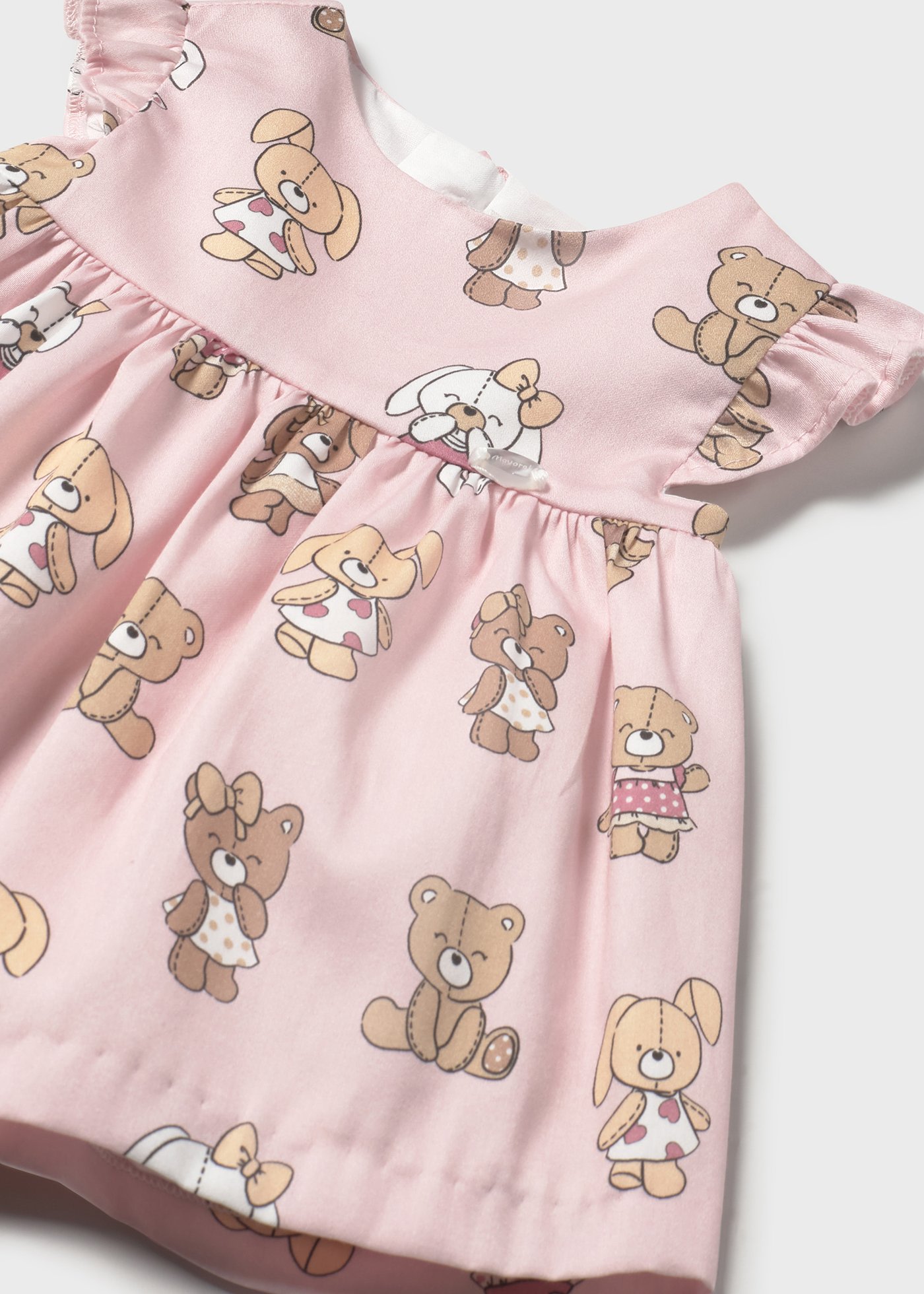 Newborn Printed Dress with Bloomers