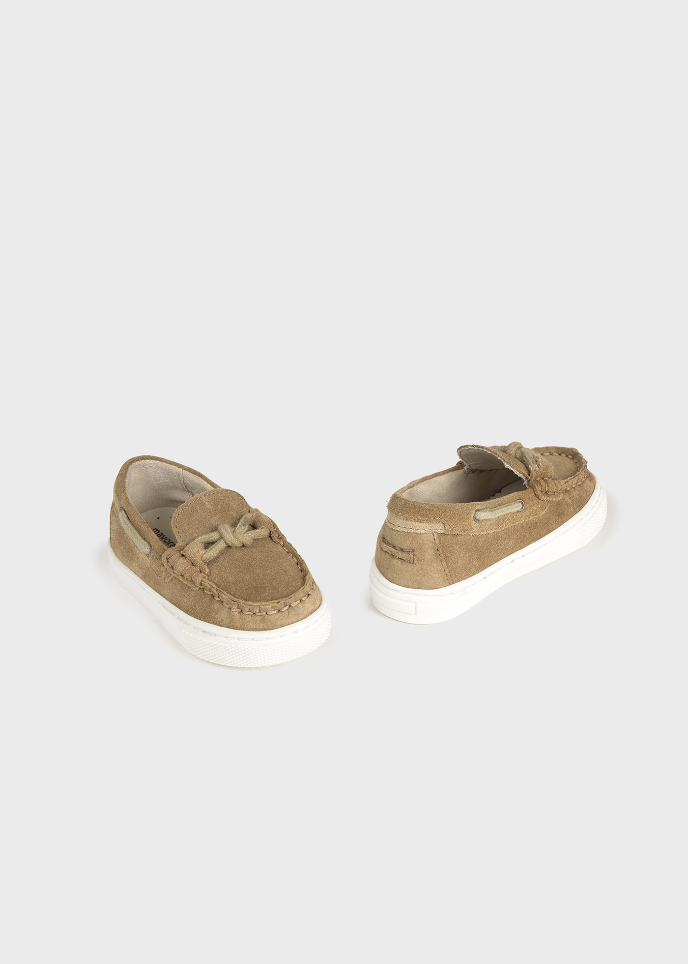 Baby suede moccasins