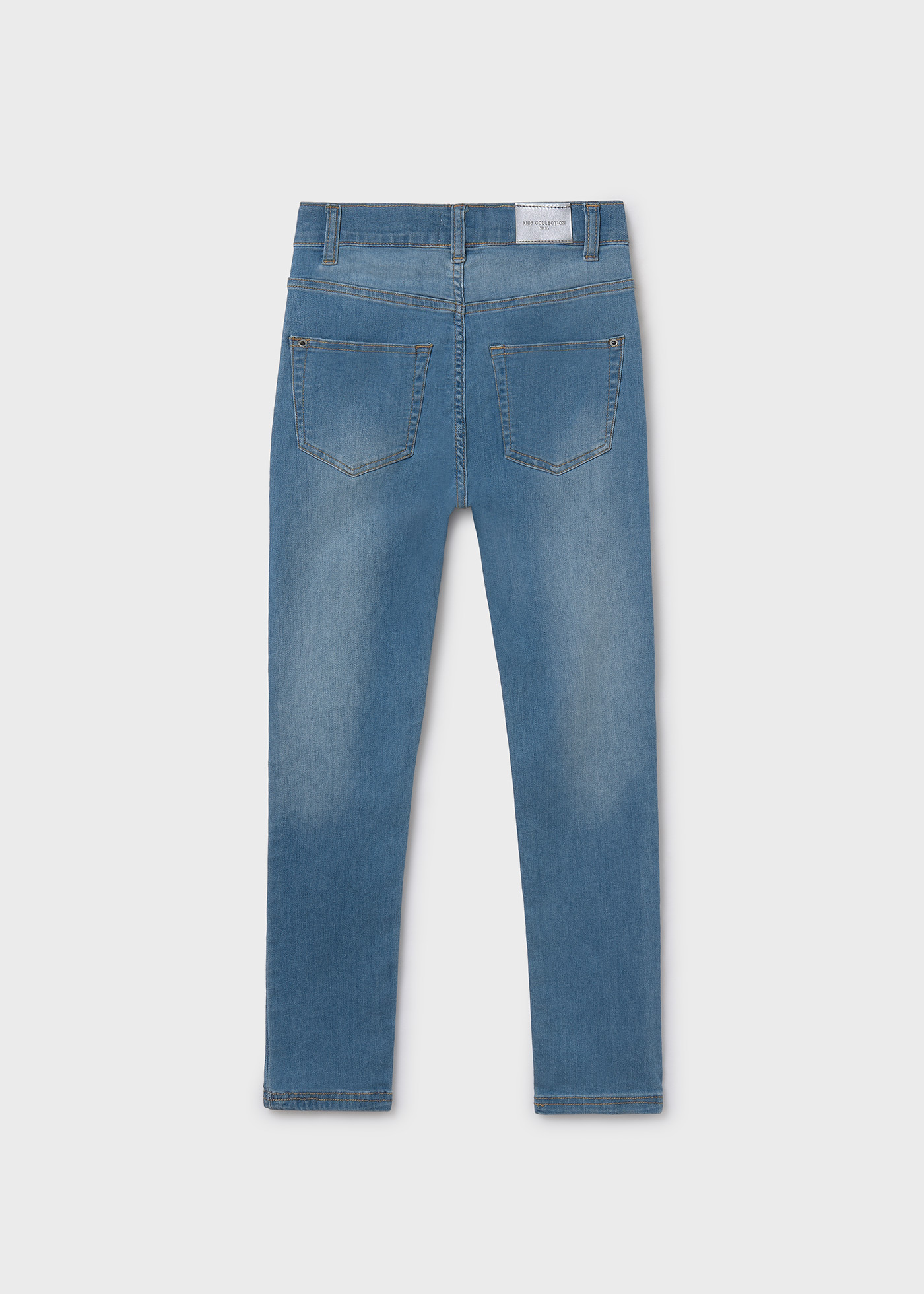 Pantaloni conici basic fata
