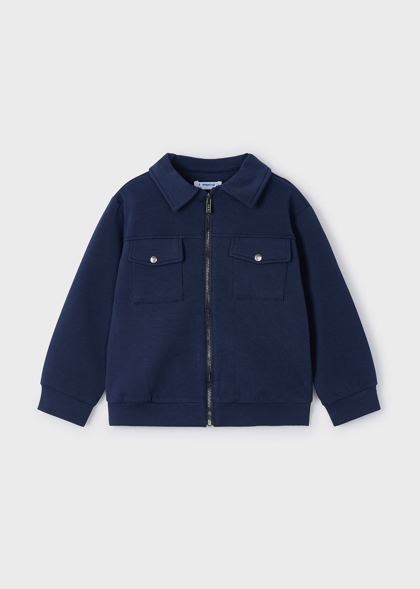 Boy zip jumper with pockets