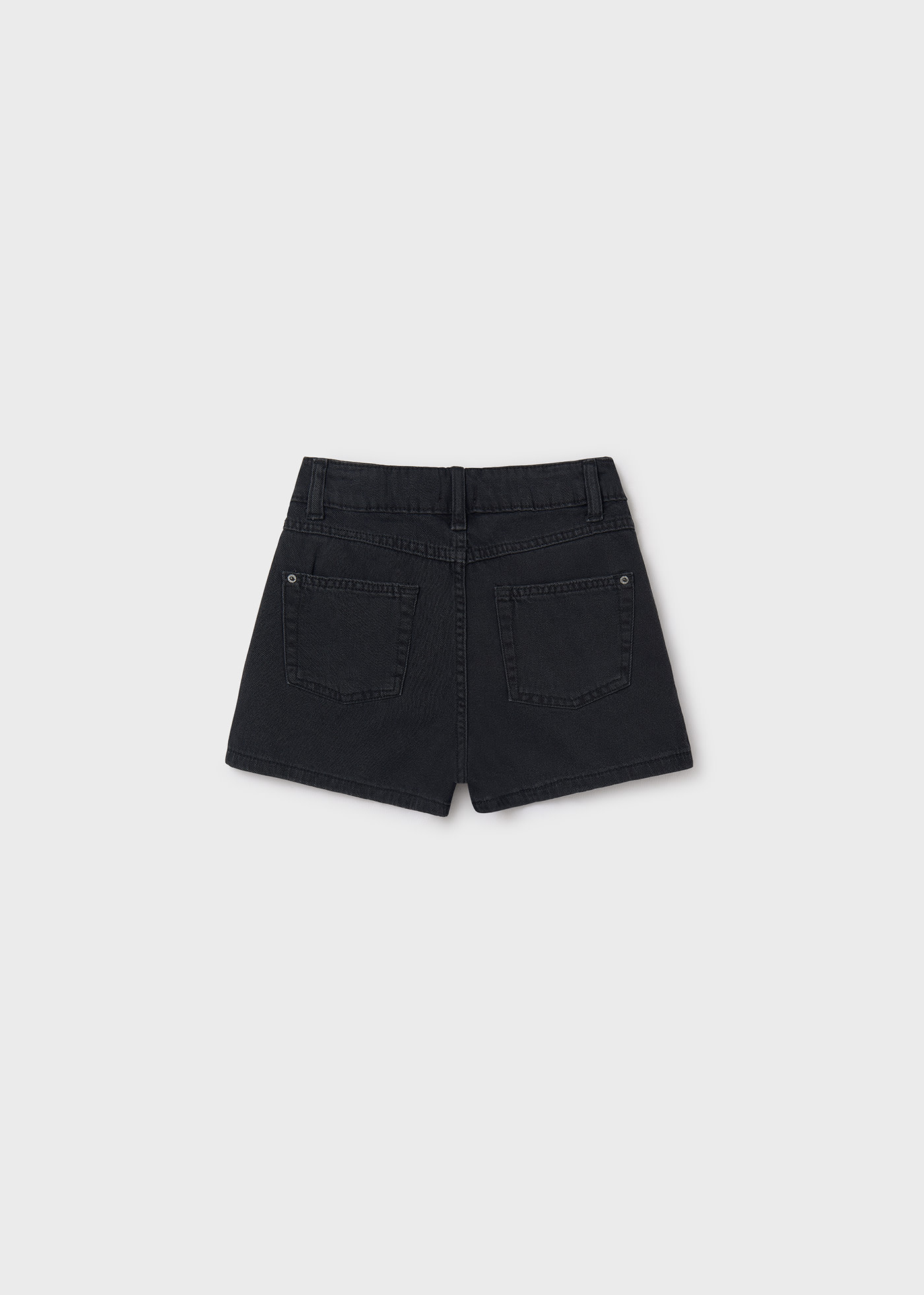 Pantalón corto vaquero tiro alto chica