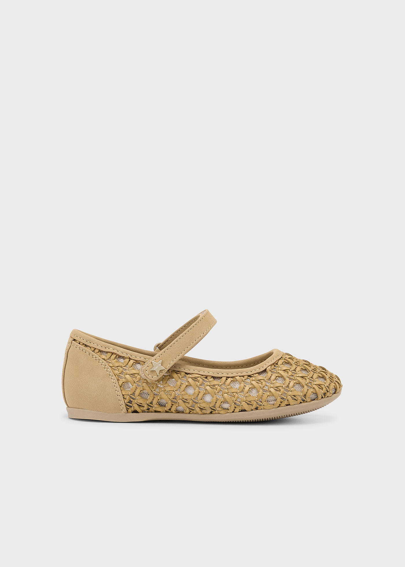 Girl openwork Mary Janes