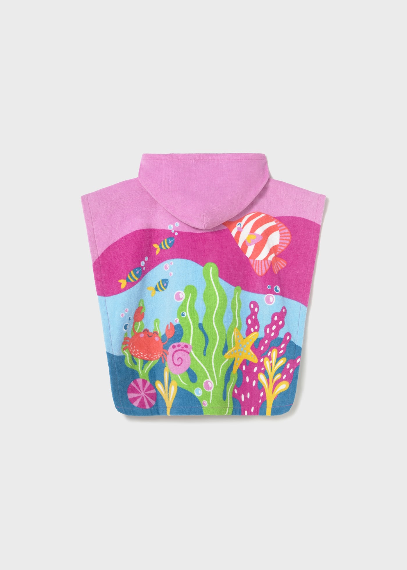 Serviette de plage à capuche bébé