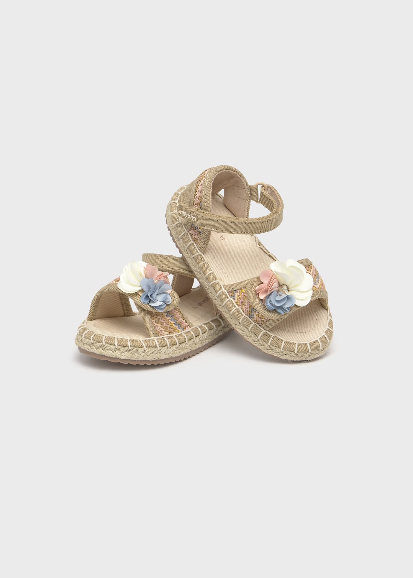 Baby jute sandals