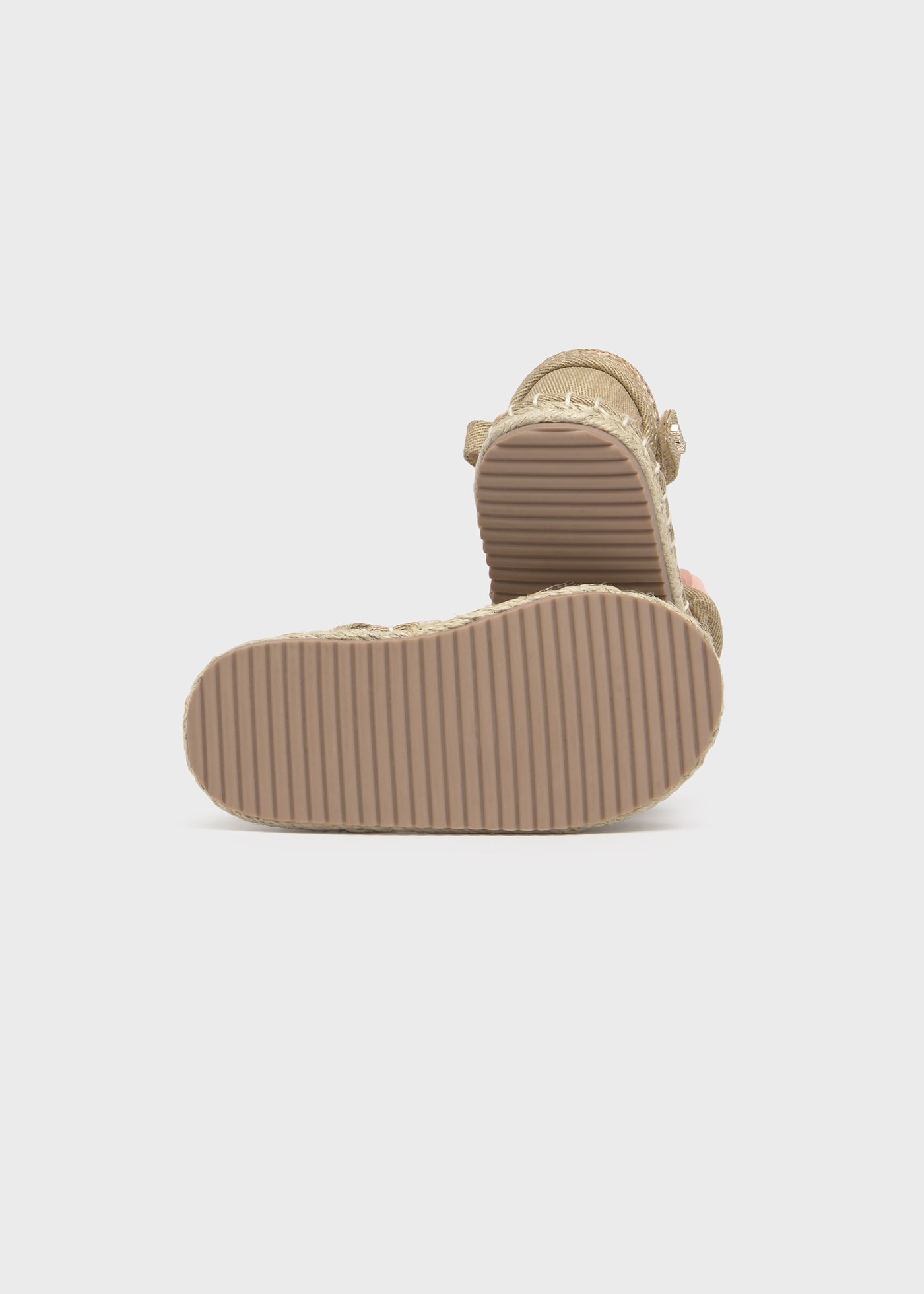 Baby jute sandals