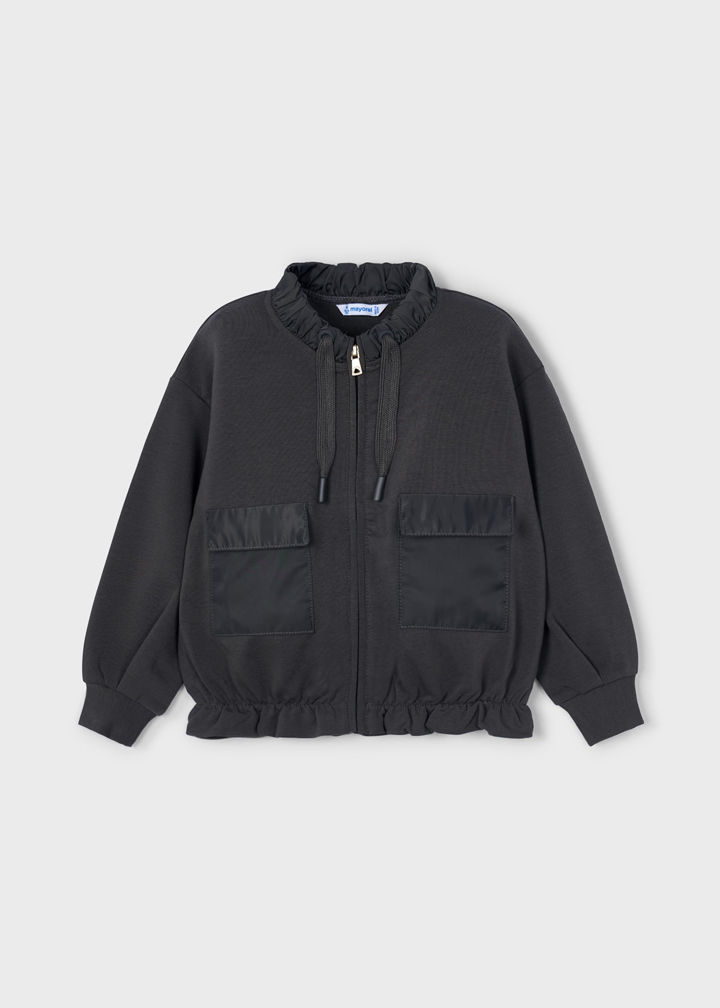 Bluza kontrast dla dziewczynki