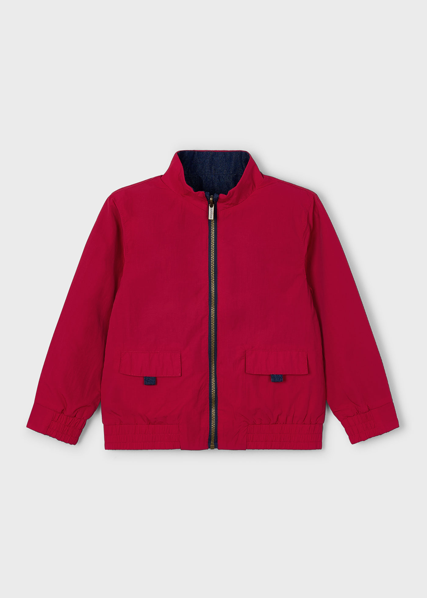 Boy reversible zip jacket