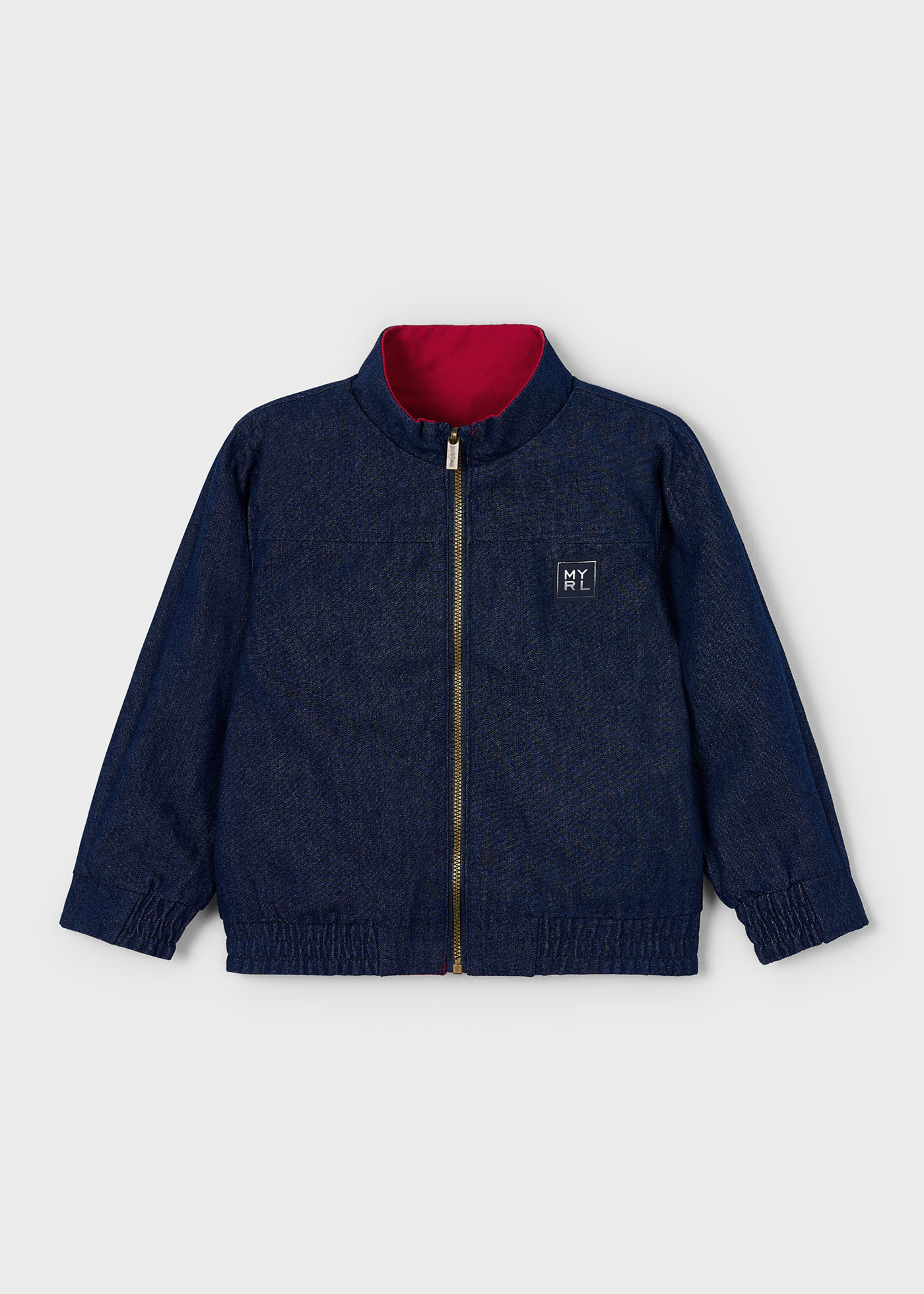 Boy reversible zip jacket