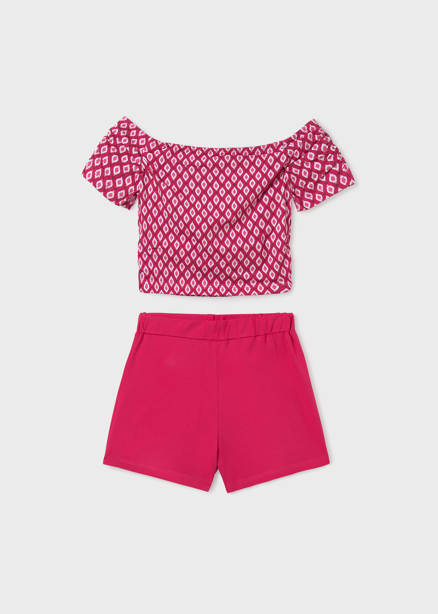 Set short  si top fata