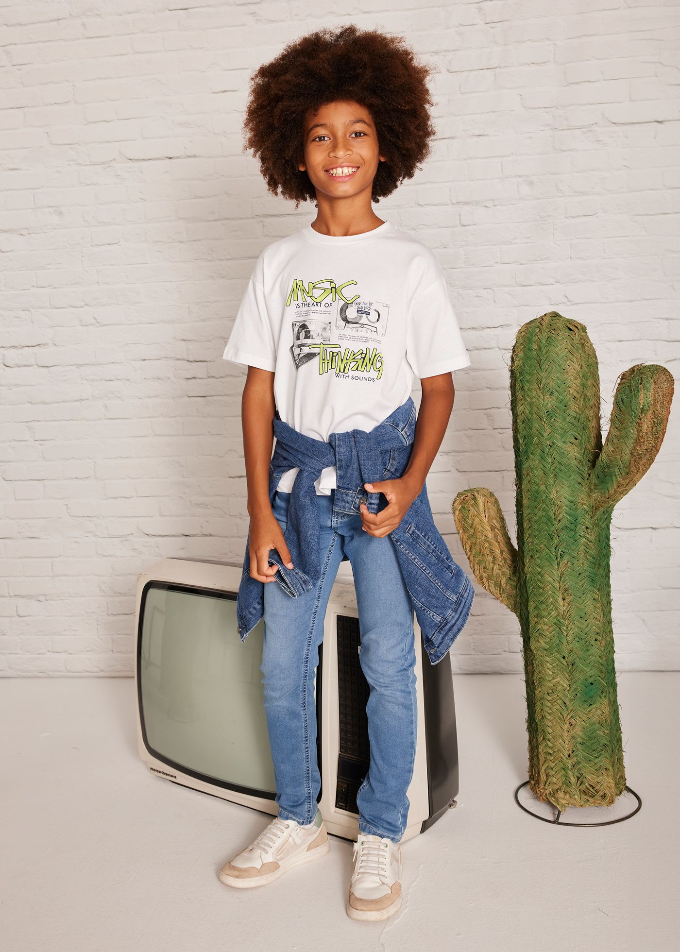 Boy set of 2 graphic top