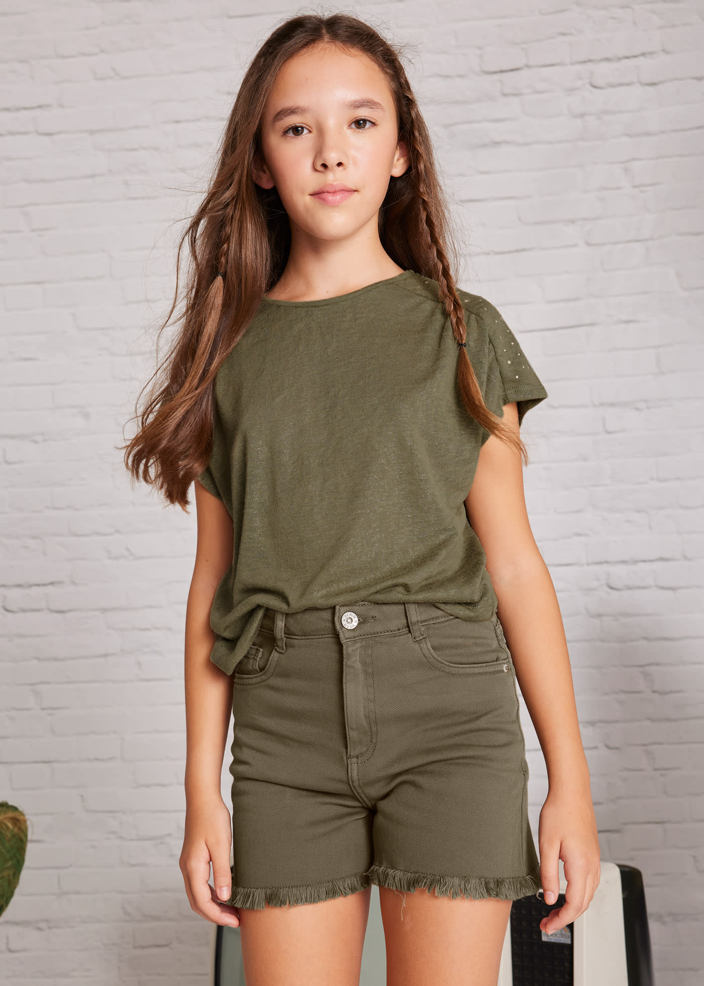 Tricou strasuri fata