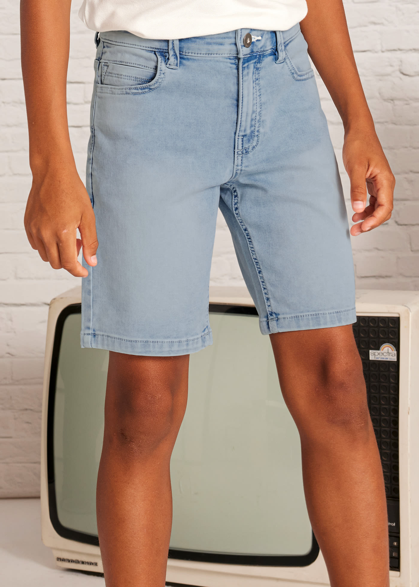 Boy denim shorts