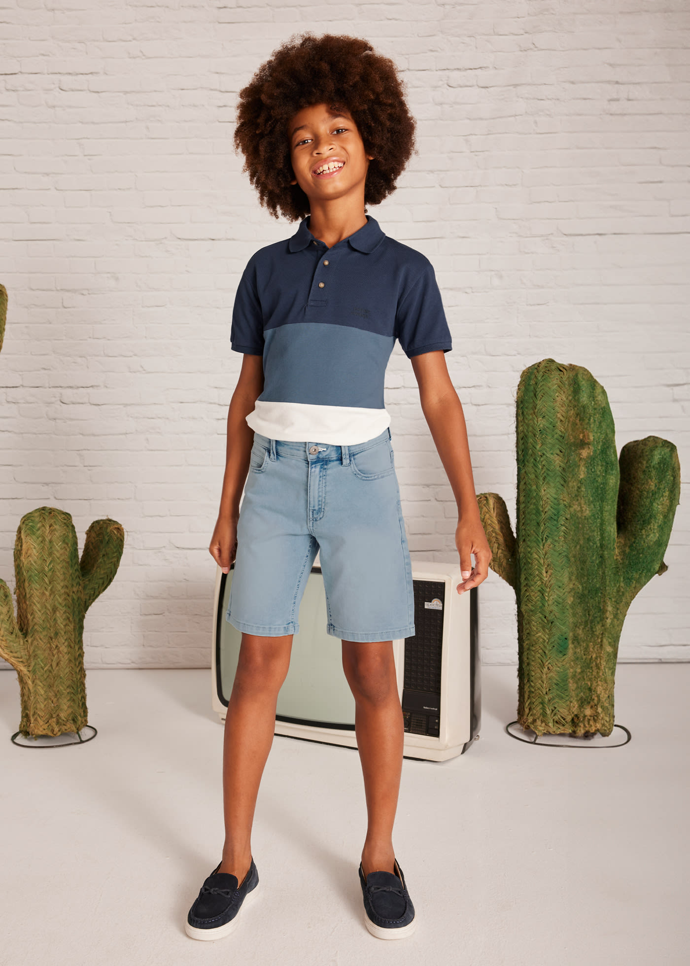 Bermuda jeans ragazzo