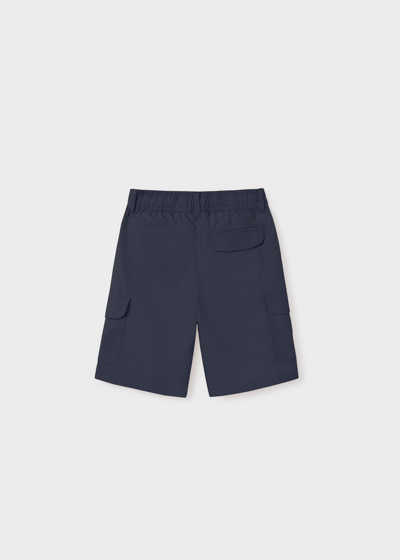 Boy cargo linen shorts