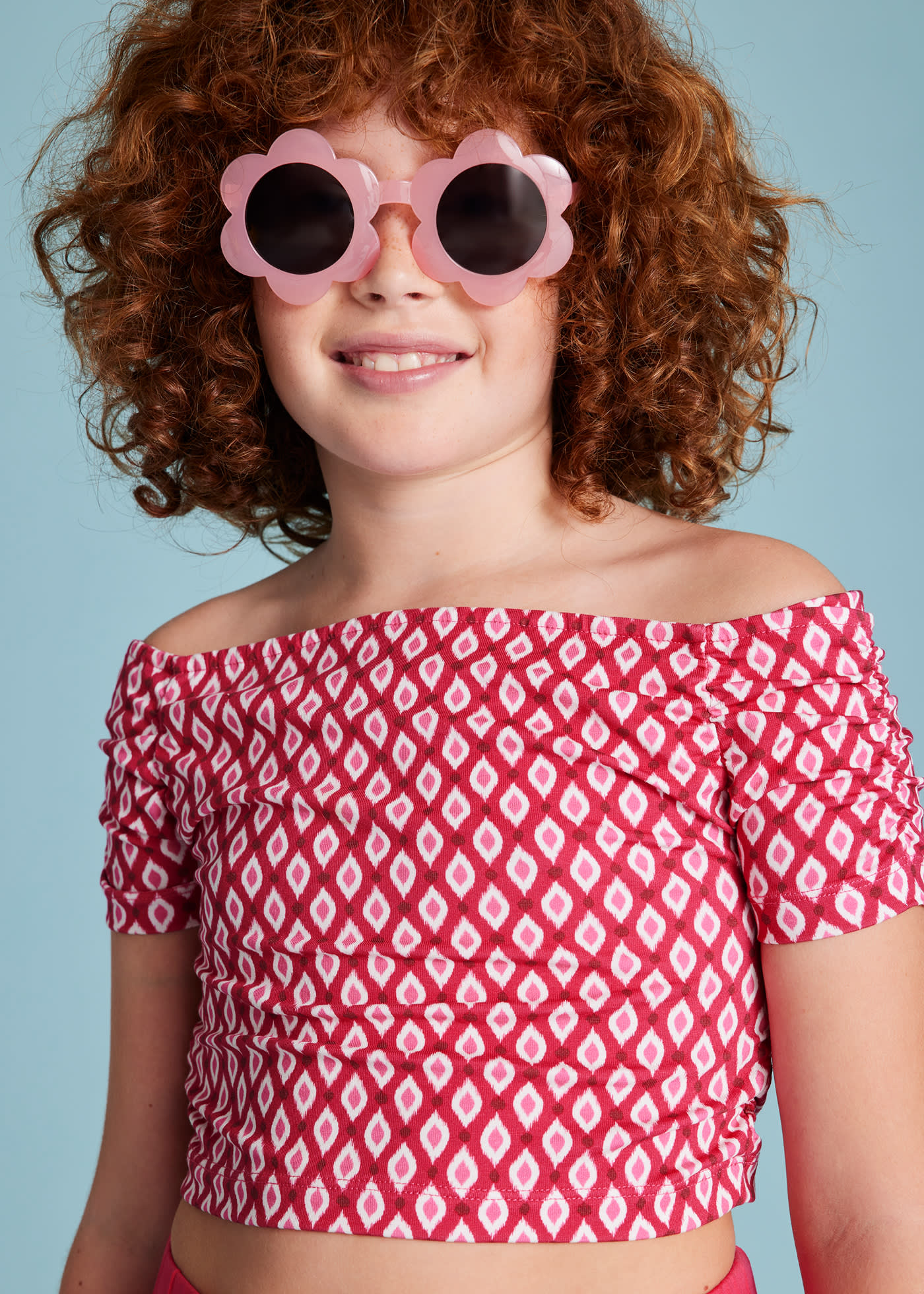 Set short  si top fata