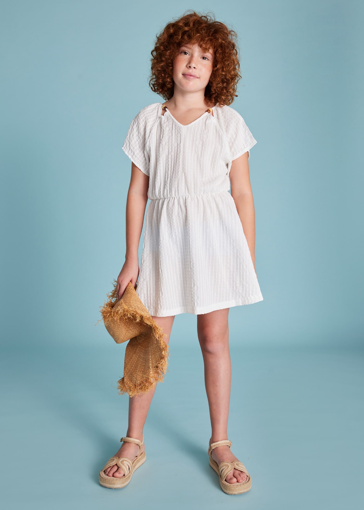 Vestito caftano ragazza