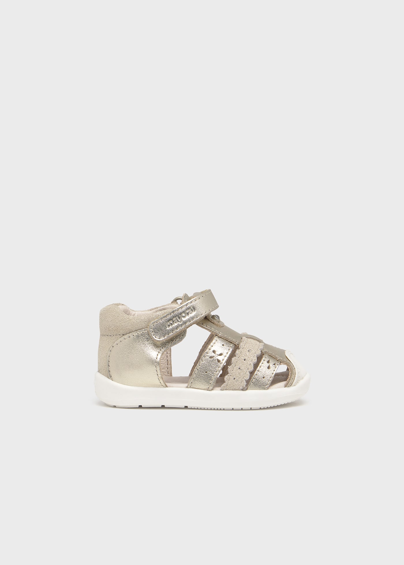 Leder Sandalen Zehenschutz Baby