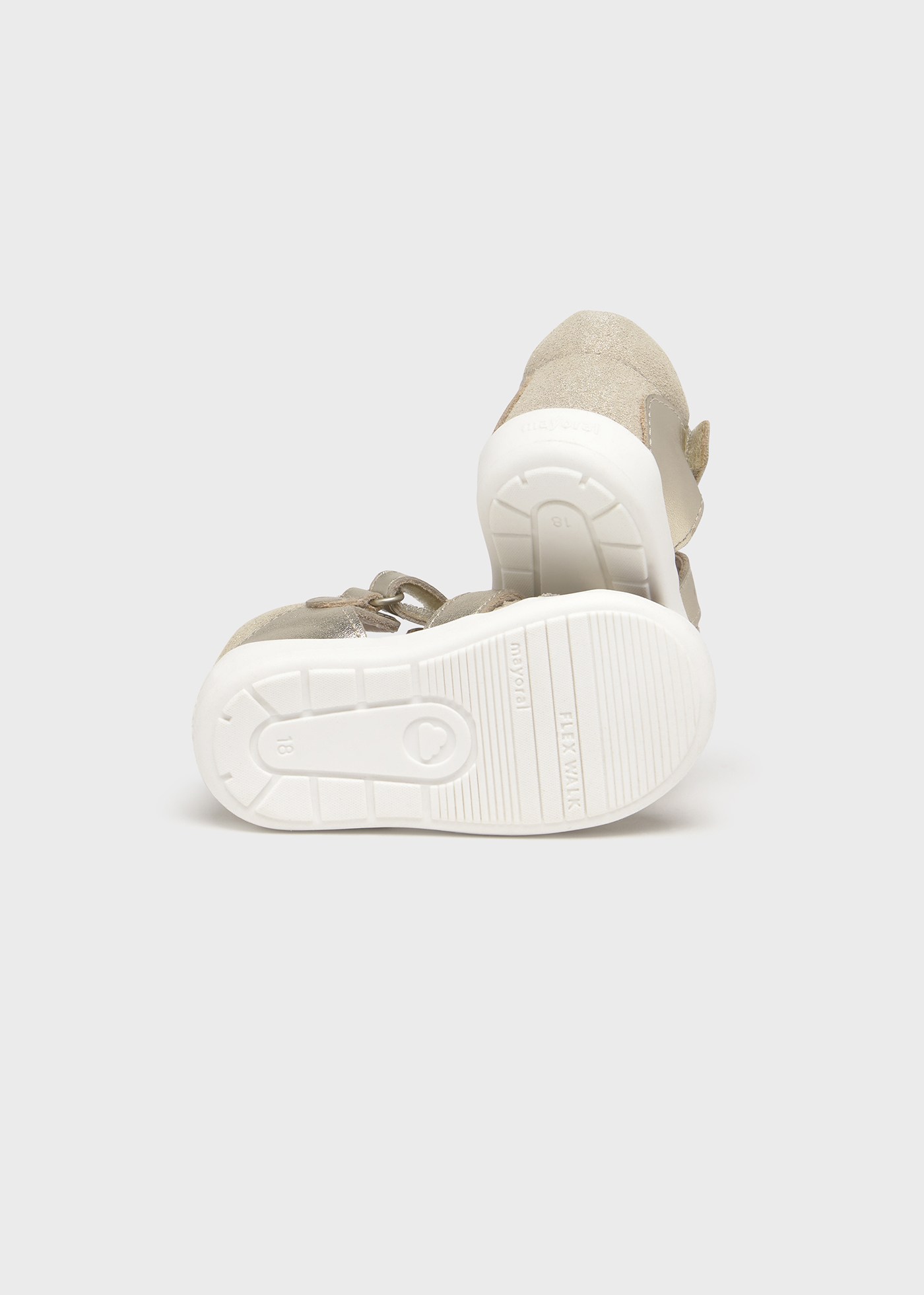 Sandale piele bebe