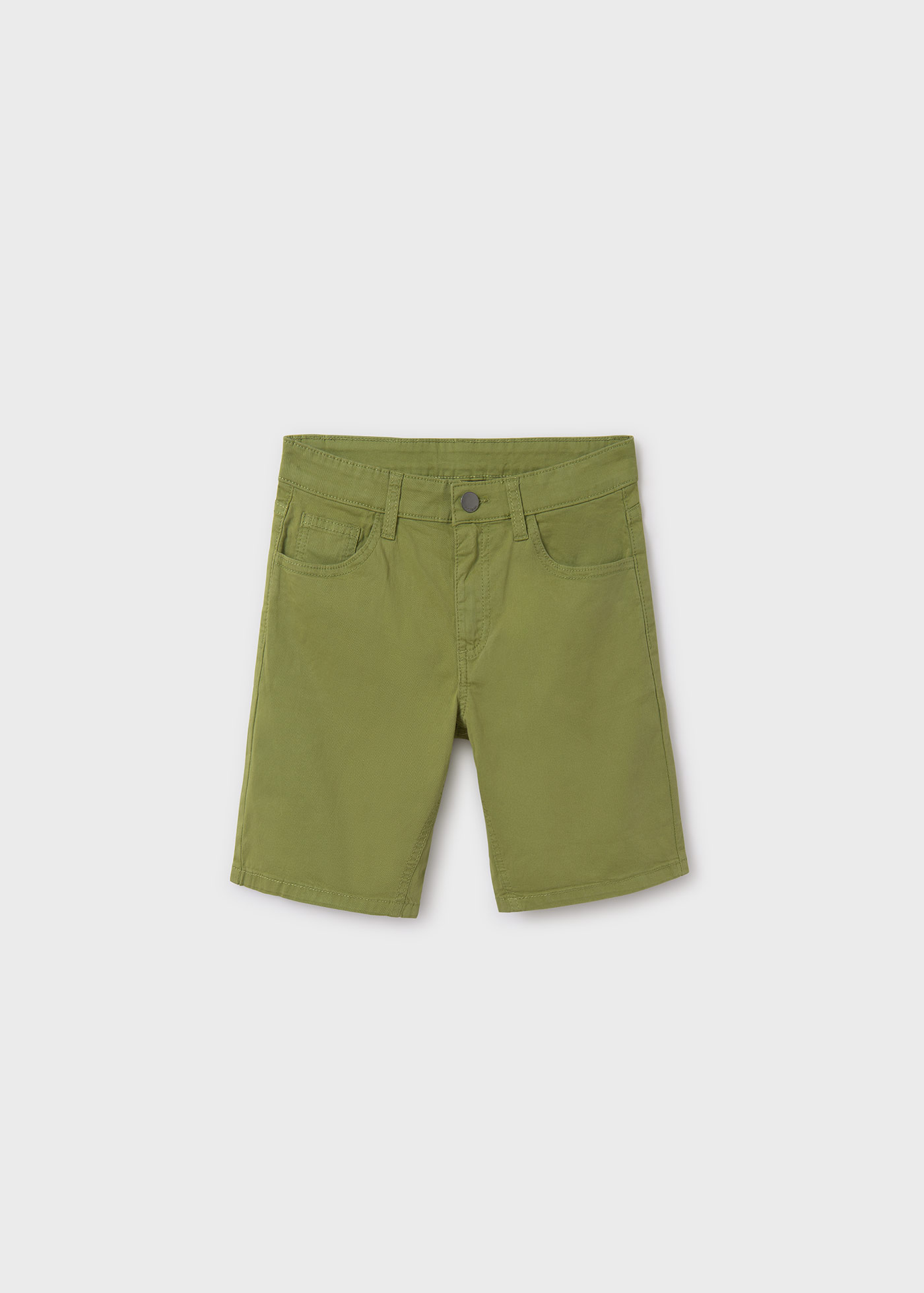 Bermuda twill basico ragazzo